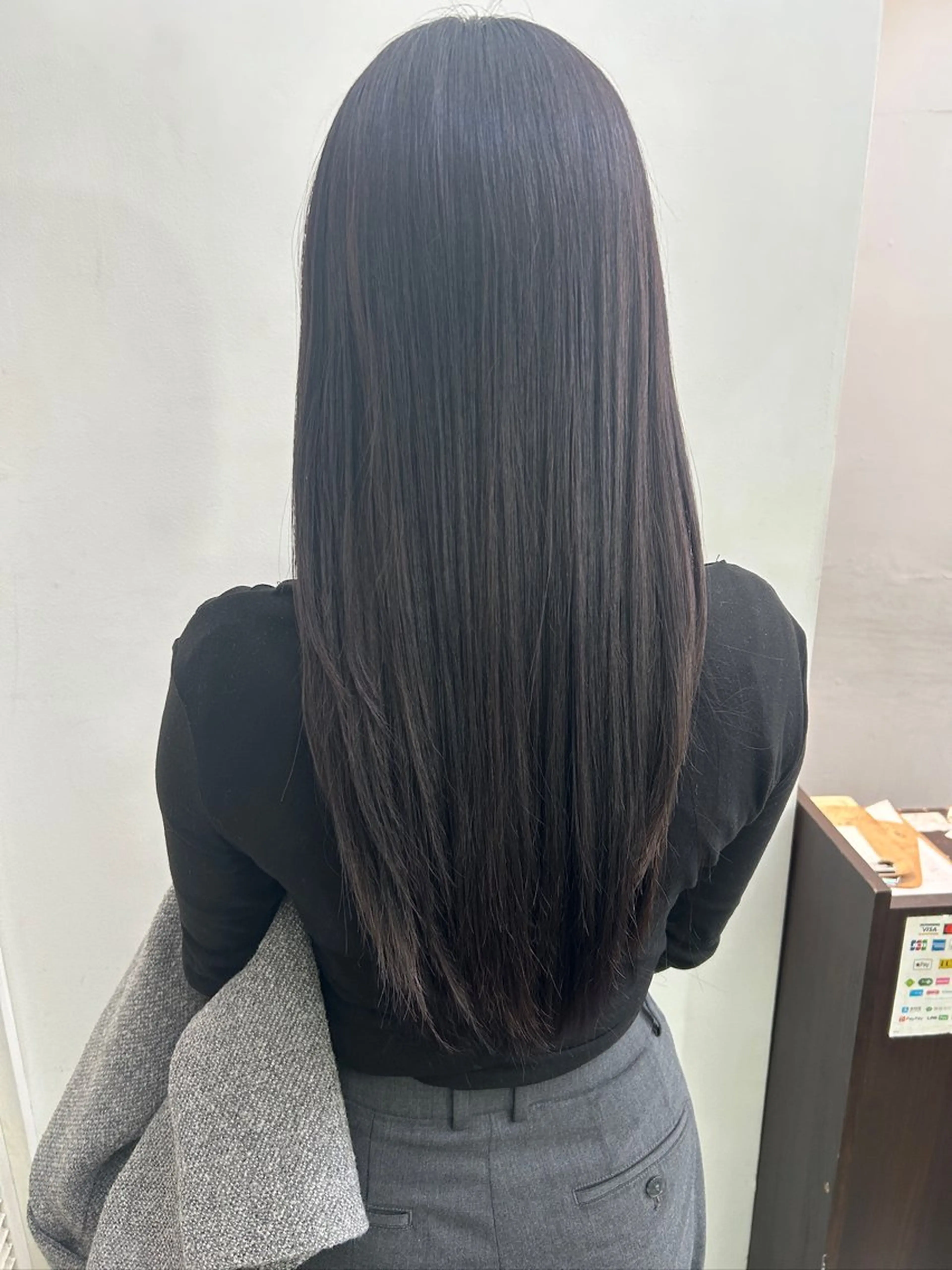 ロング ヘアカラー 渡部 まひろのヘアスタイル