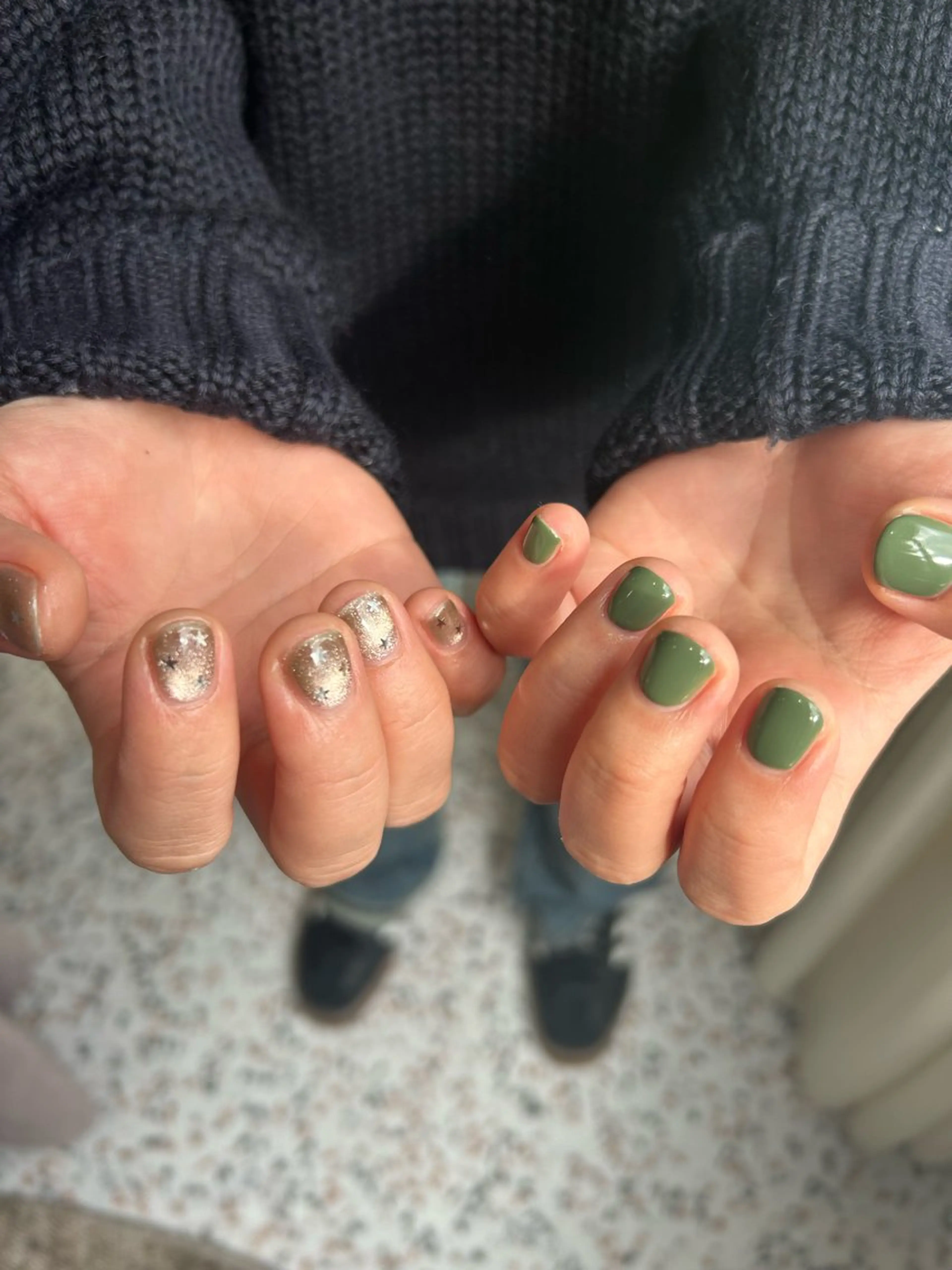 ネイル ハンドネイル 小松 千冬snazzyのネイルデザイン