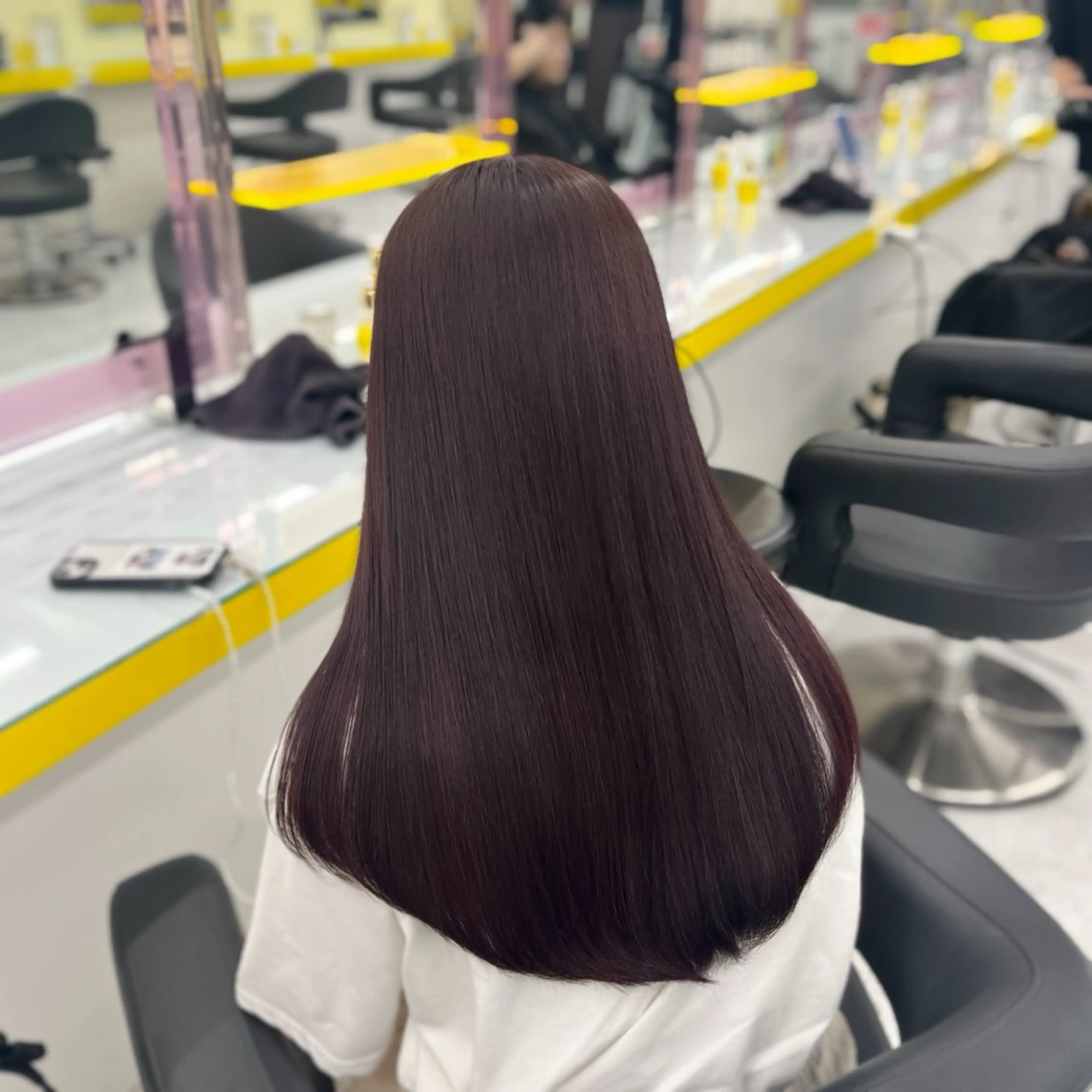 ロング カラー ヘアカラー トリートメント ヘアセット 🎀Girly艶髪カ ラー🎀Harukaのヘアスタイル