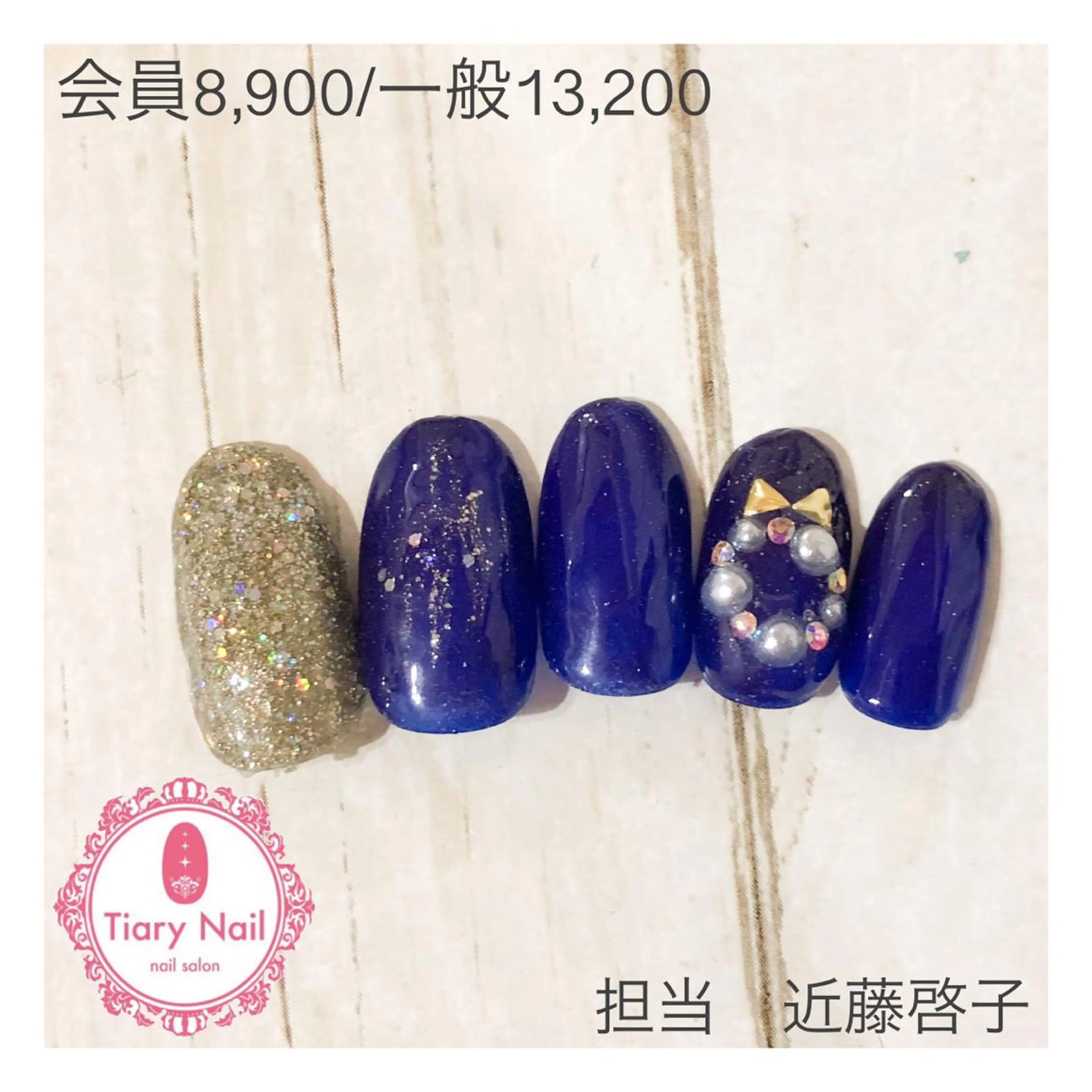 ネイル tiarynail K Kのネイルデザイン