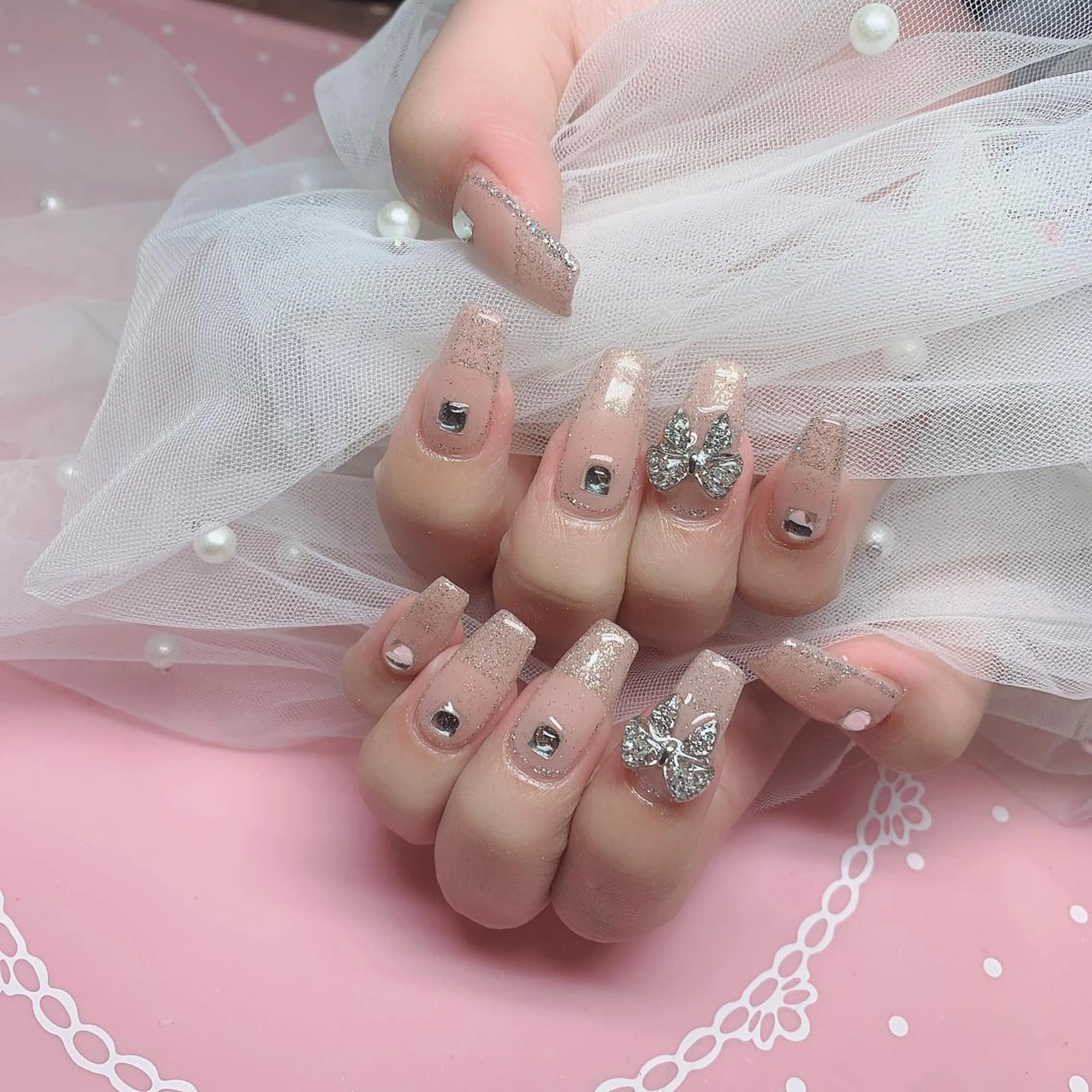 ネイル 長さ出し ネイルチップ Nail Salon kihi大塚店のネイルデザイン