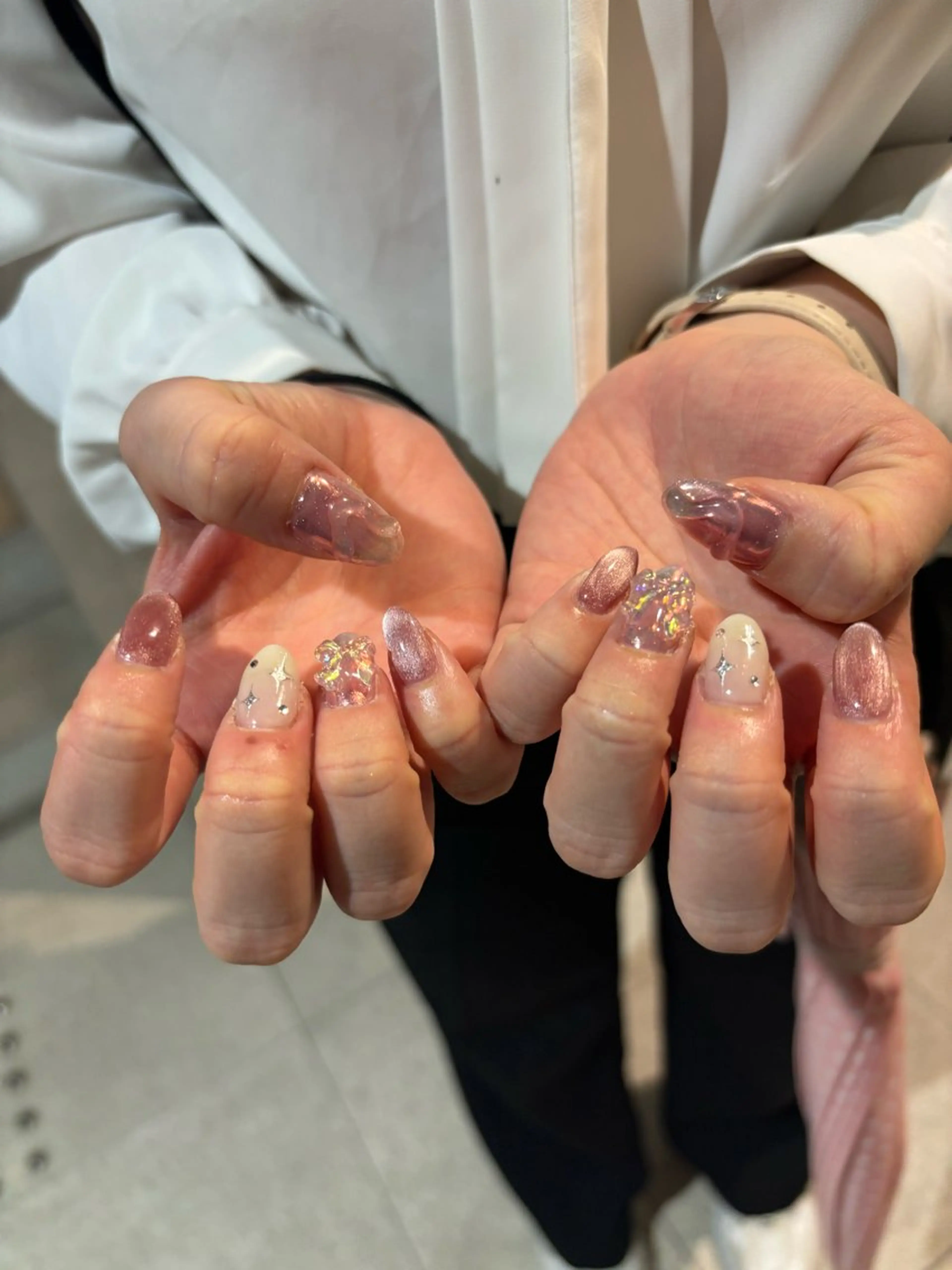 ネイル ハンドネイル ネイルサロンマーノ所属・mano Hanaのネイルデザイン