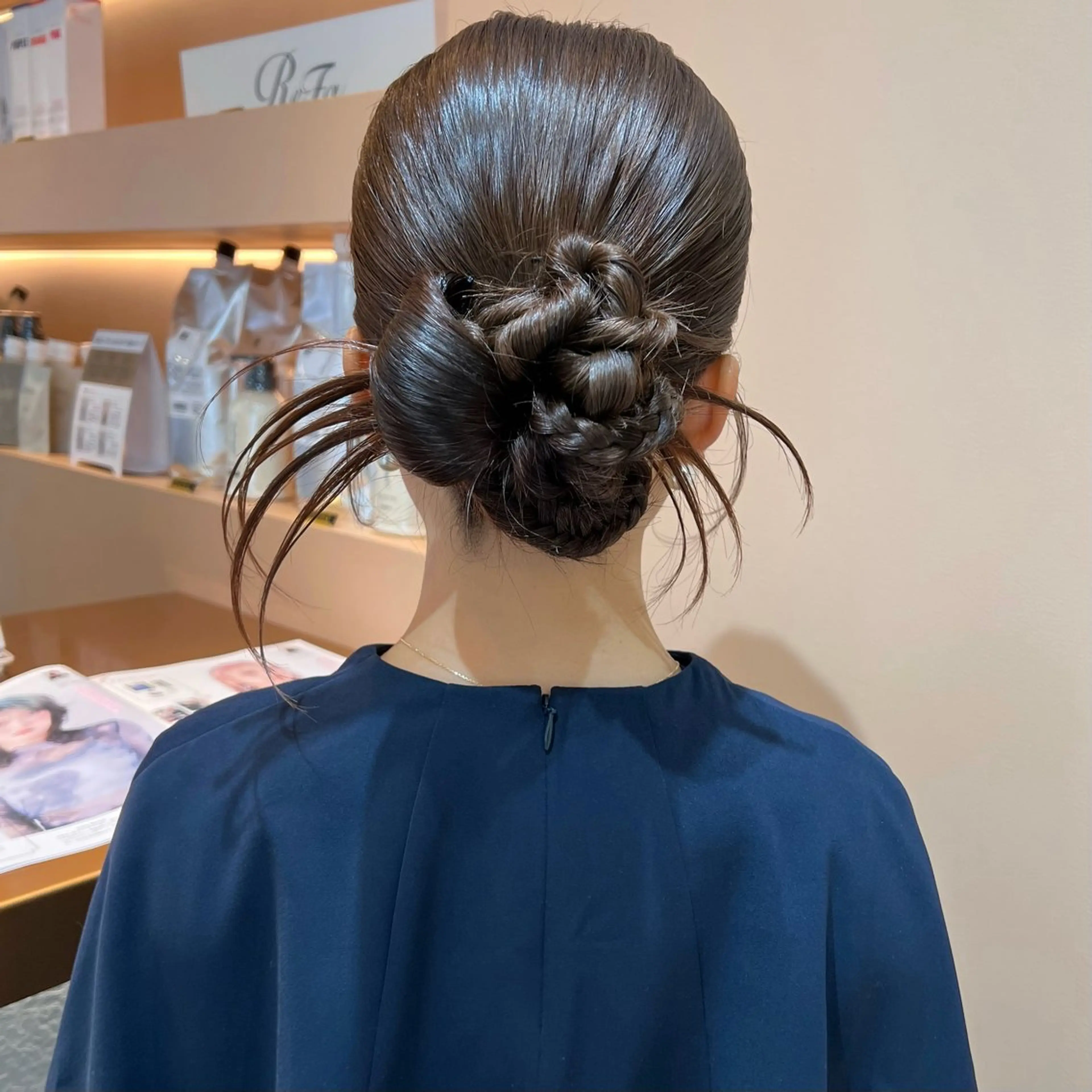 セミロング ヘアアレンジ ヘアセット ✨カチモリ✨レイヤー 韓国ヘア🇰🇷ゆいのヘアスタイル