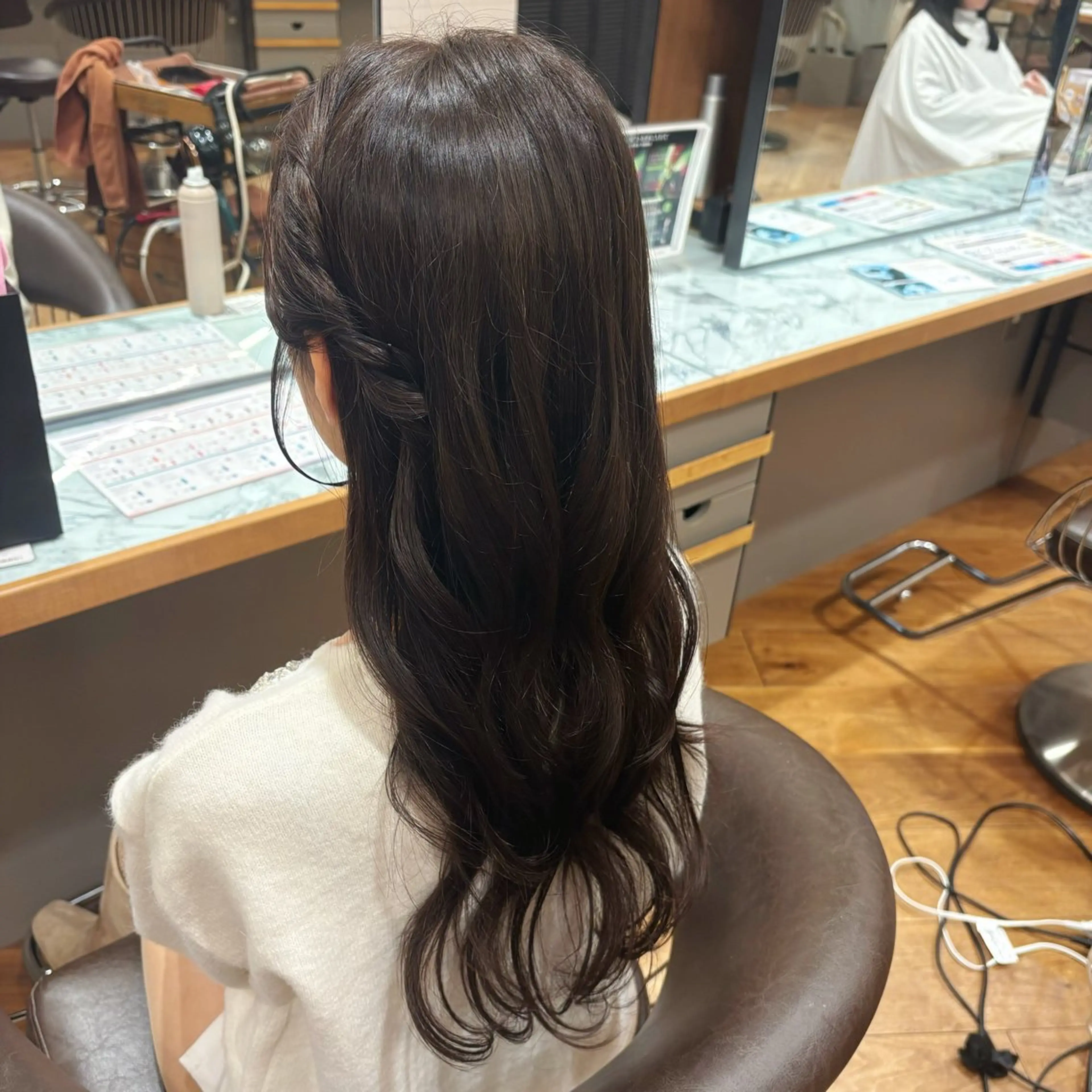 ロング ヘアアレンジ ヘアセット 梅田/カラーモデル/ ヘアセットkanonのヘアスタイル