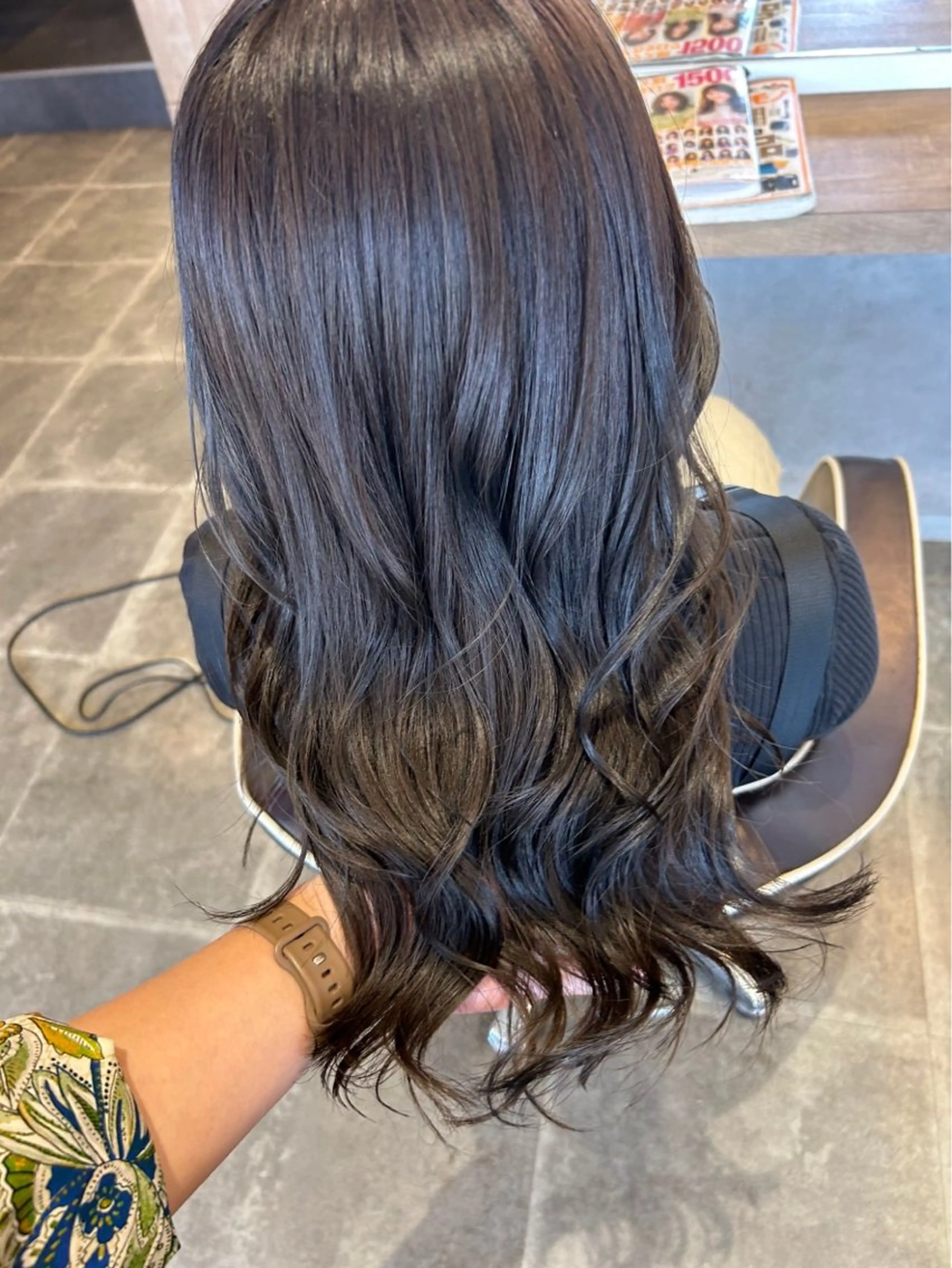 ロング カラー bloom富里店所属・bloom富里店 真衣のヘアスタイル