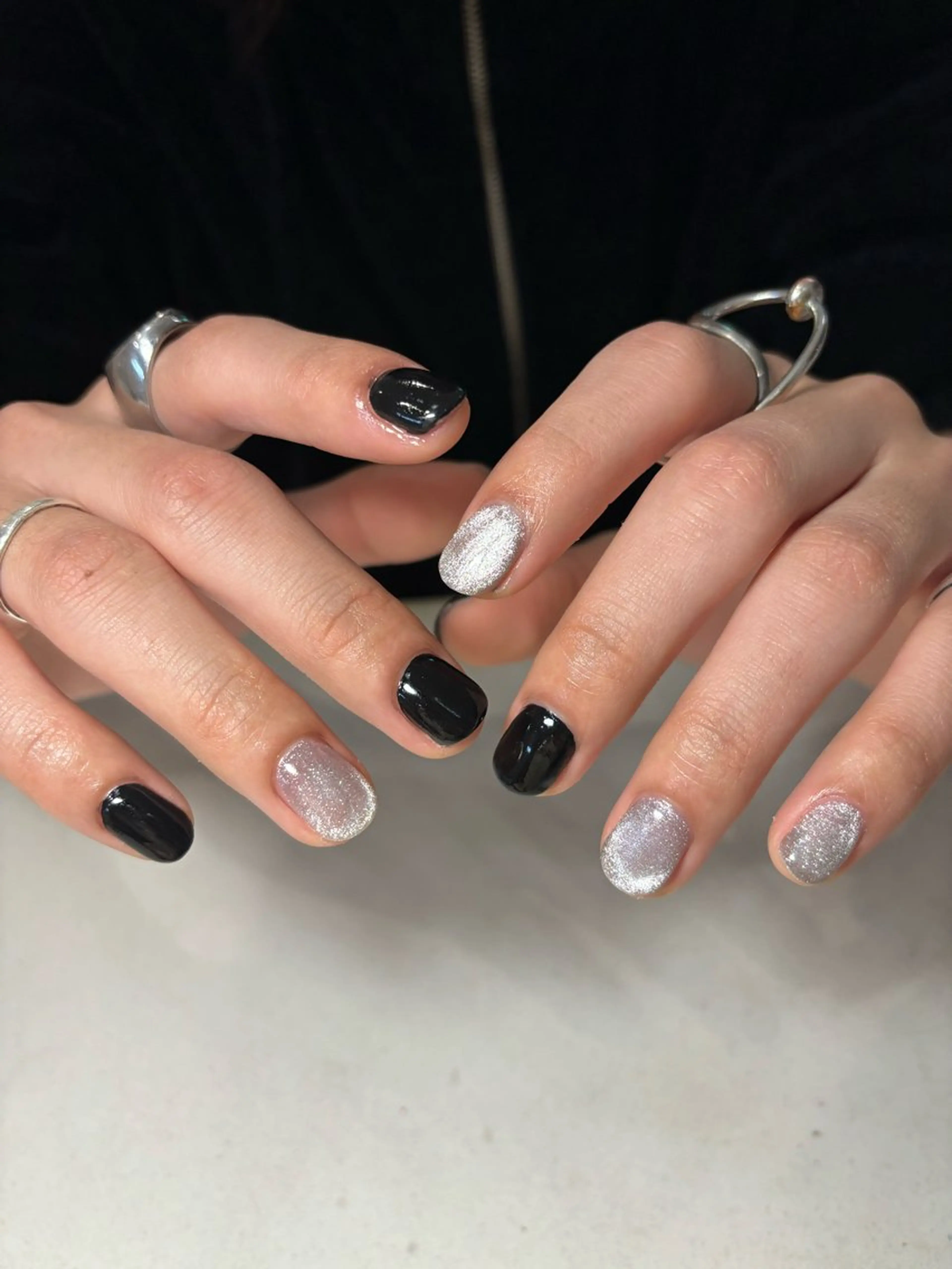 ネイル マグネットネイル shiro 浜松駅前店所属・shiro 浜松駅前店のネイルデザイン