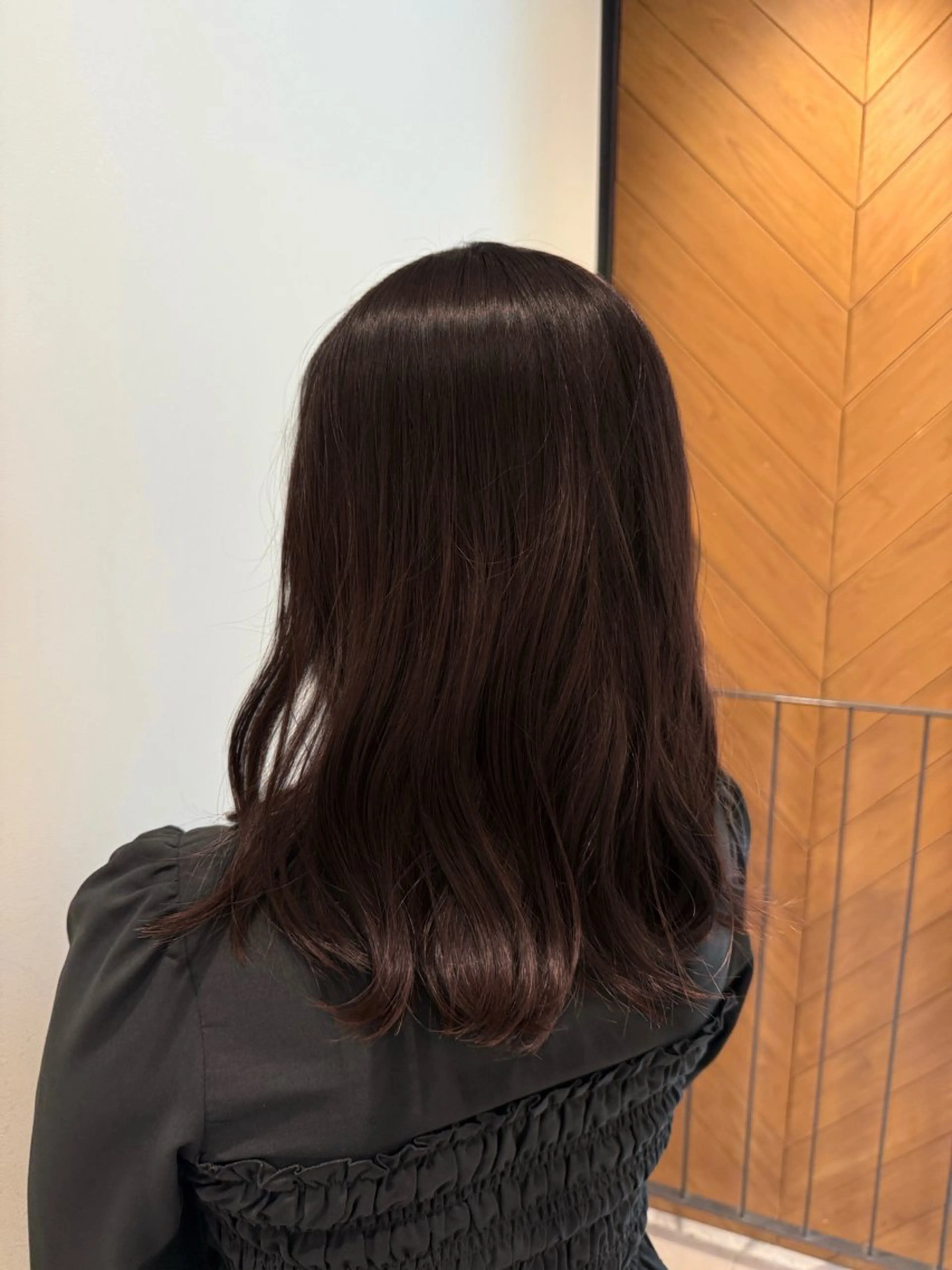 カラー ブラウンカラー カシス 艶カラー/美髪/ 【lyann】ゆきののヘアスタイル
