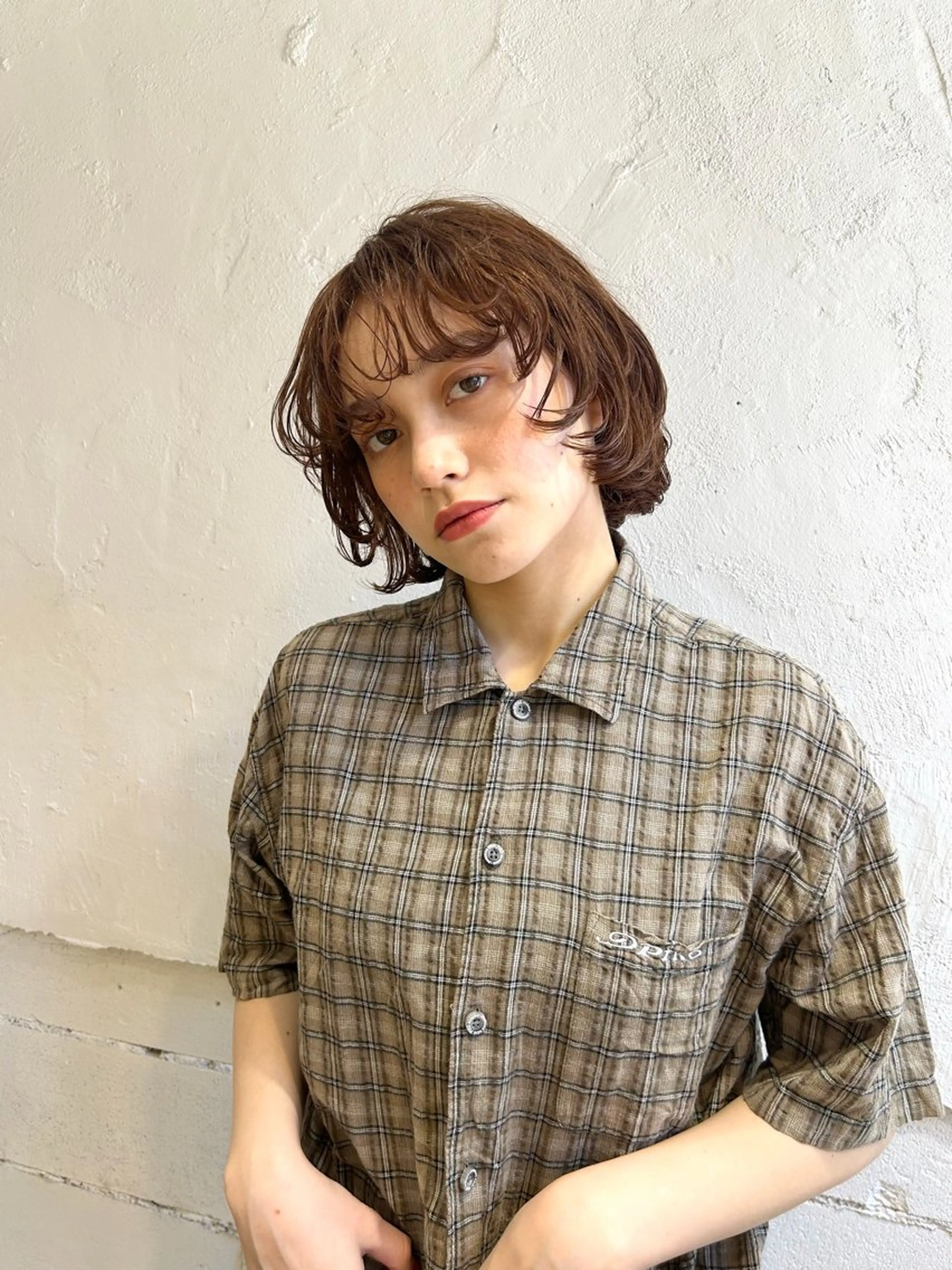 平日限定✨️動き出したい方におすすめ🌿‬ワンカールパーマ×カット無料💇🏼‍♀️の写真