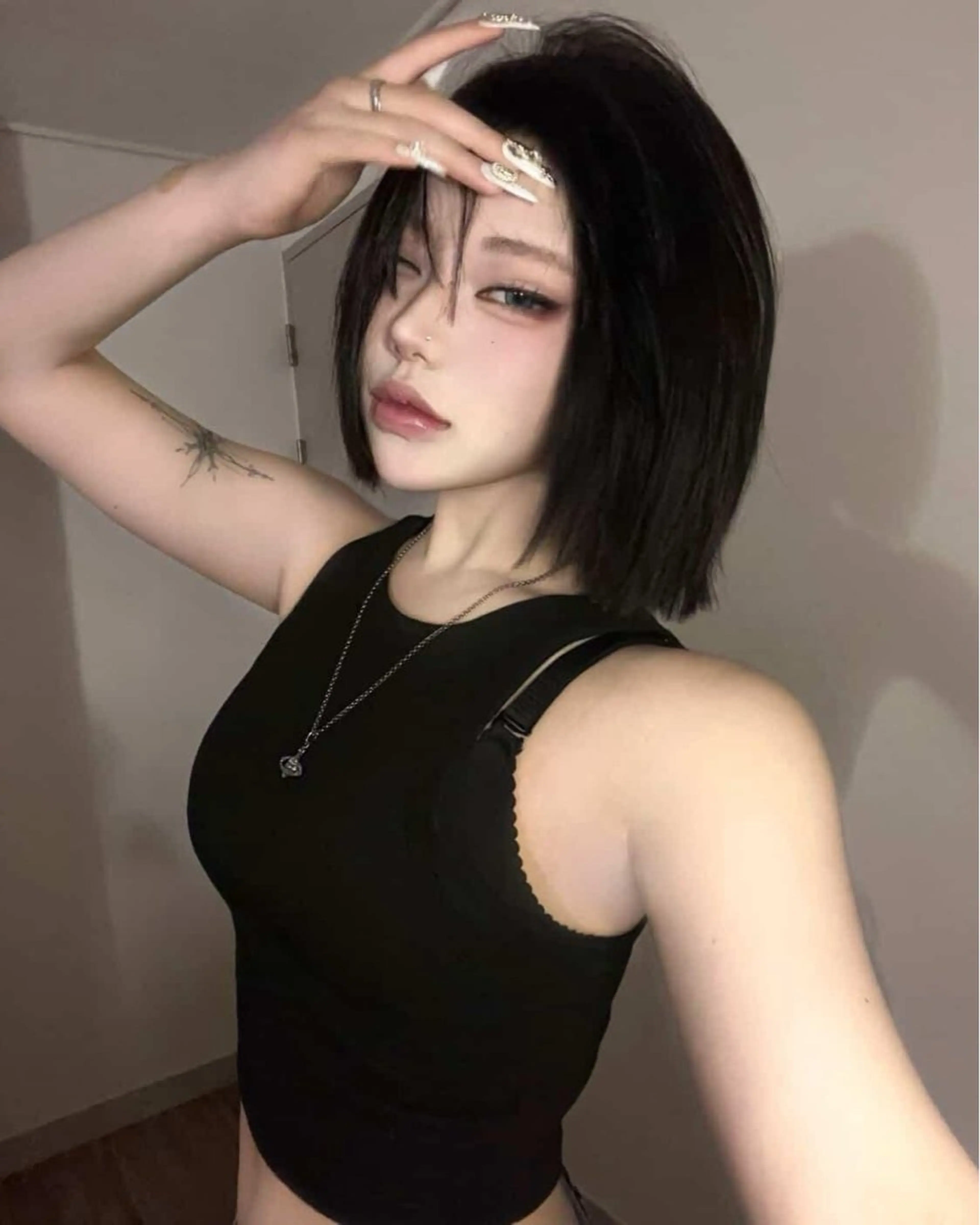 カラー 韓国風hair🖤 Maria🖤のヘアスタイル