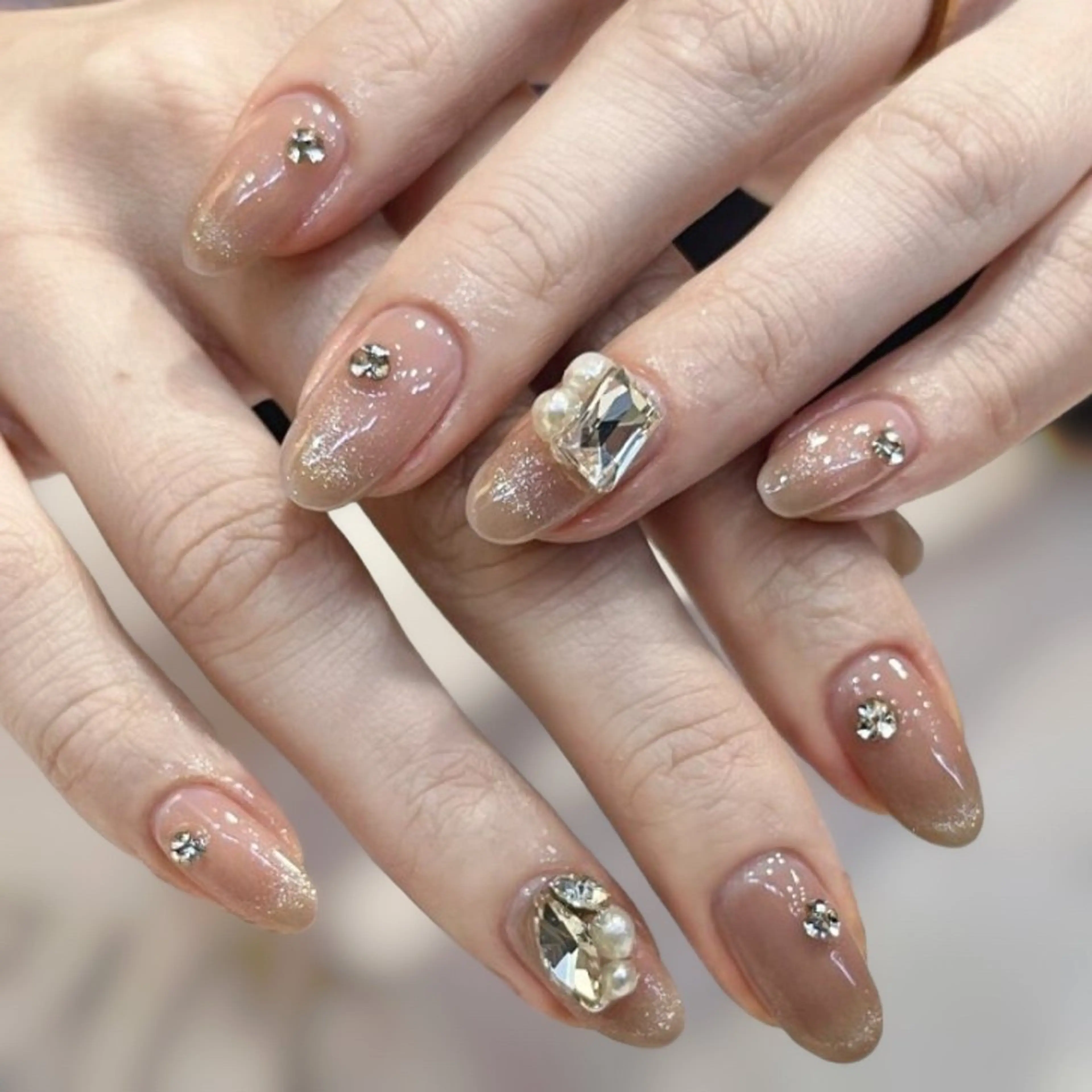 ネイル マグネットネイル ハンドネイル Sun Nail サン ネイルサロンのネイルデザイン