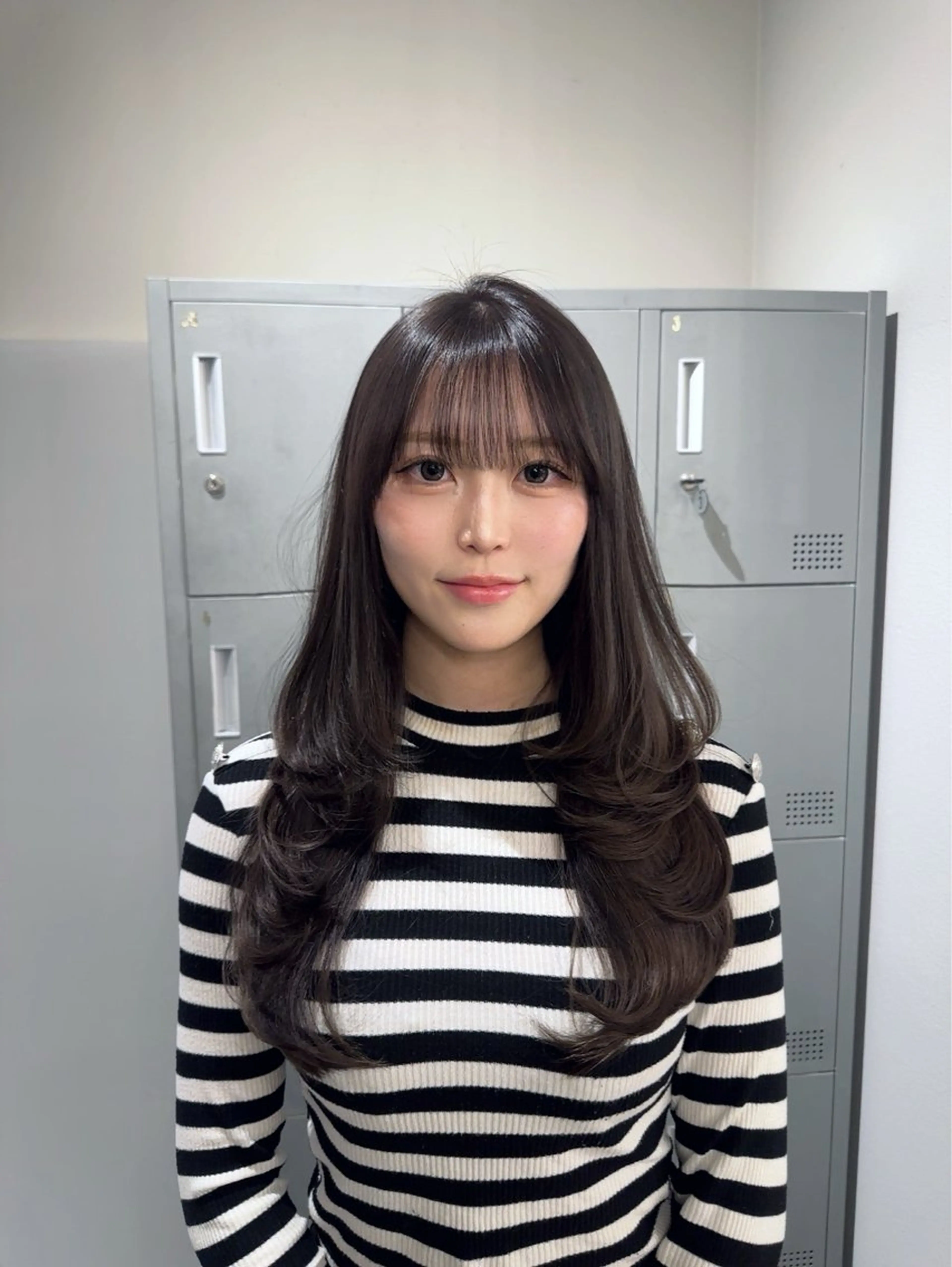 ロング 透明感カラー/レイ ヤーカット/KaHoのヘアスタイル