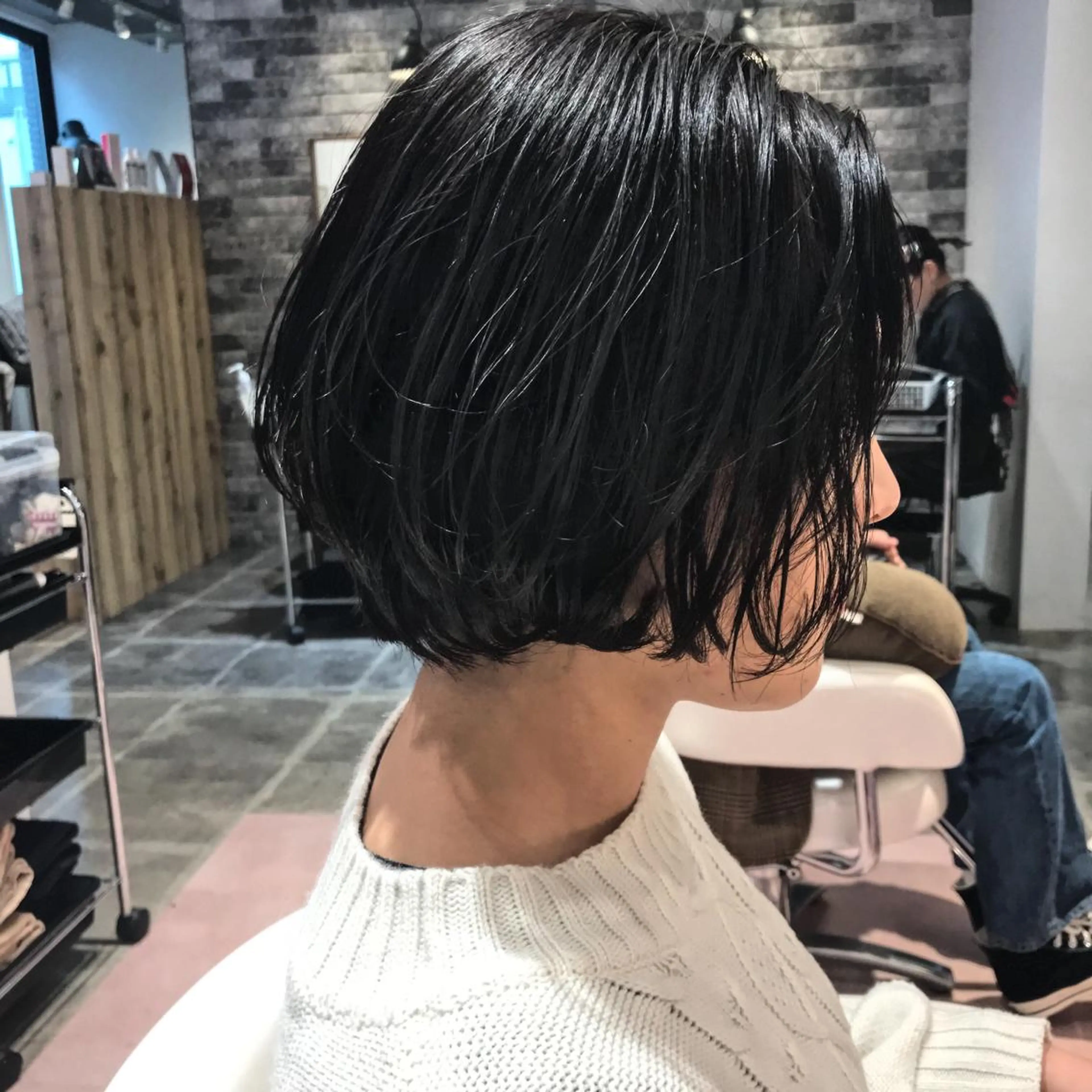 ショート ボブ カット 所渉/韓国レイヤー /ウルフカットのヘアスタイル