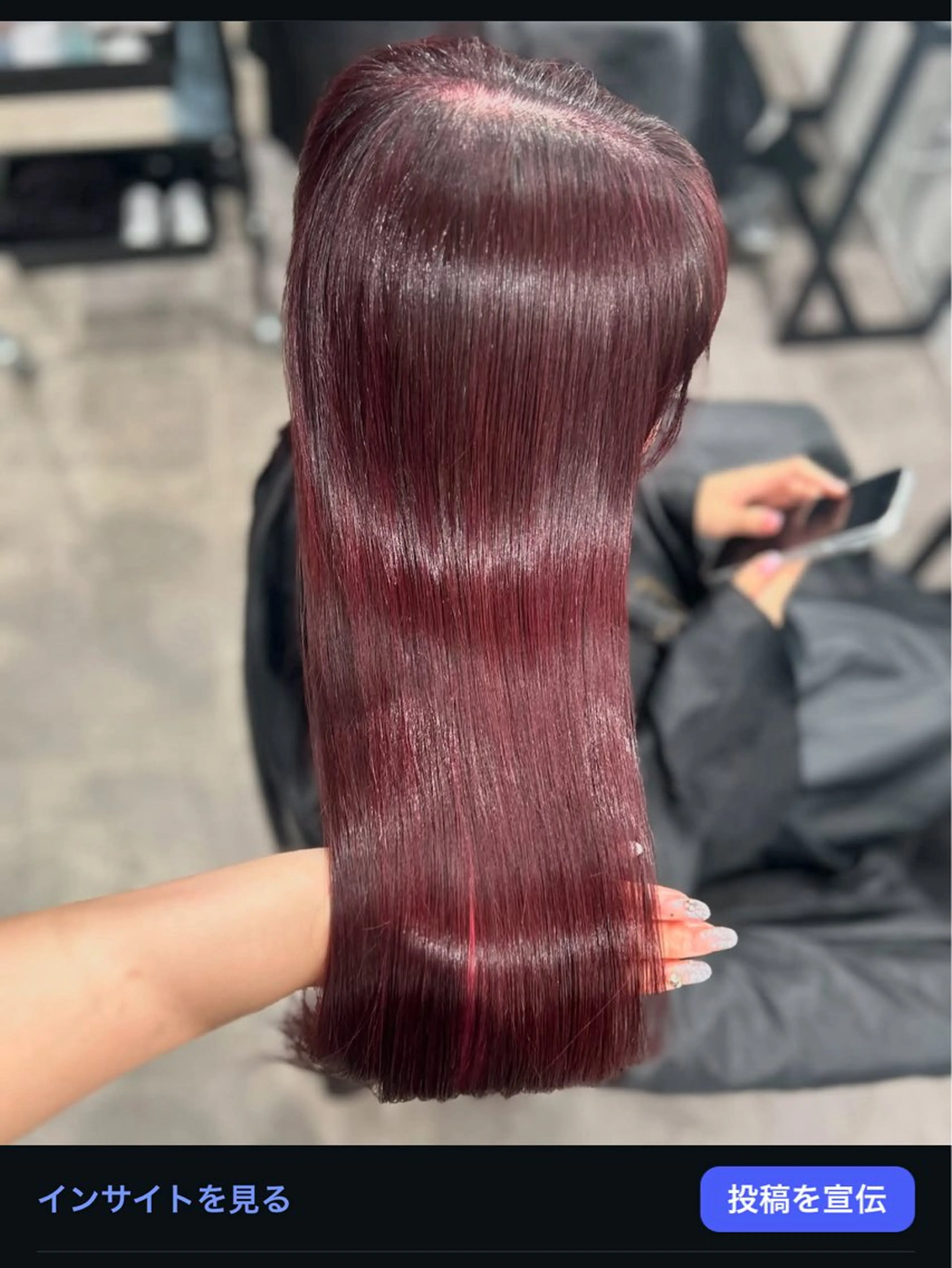 セミロング カラー ヘアアレンジ カット ヘアカラー トリートメント ヘッドスパ ヘアセット 💎韓国/ レイヤー カット/ 暖色🫧のヘアスタイル