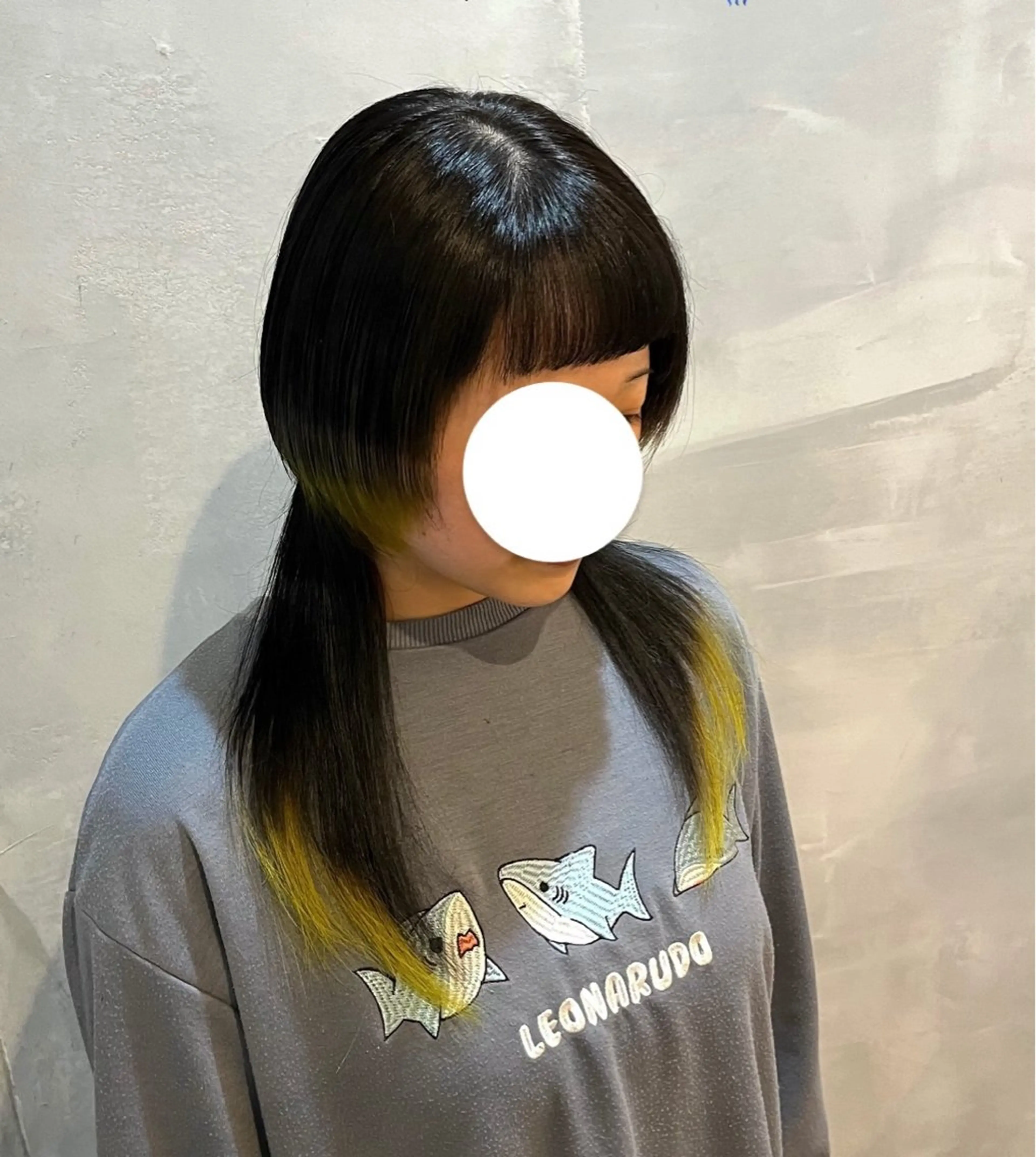 ロング カラー ヘアカラー 中川 もえか【明石】のヘアスタイル