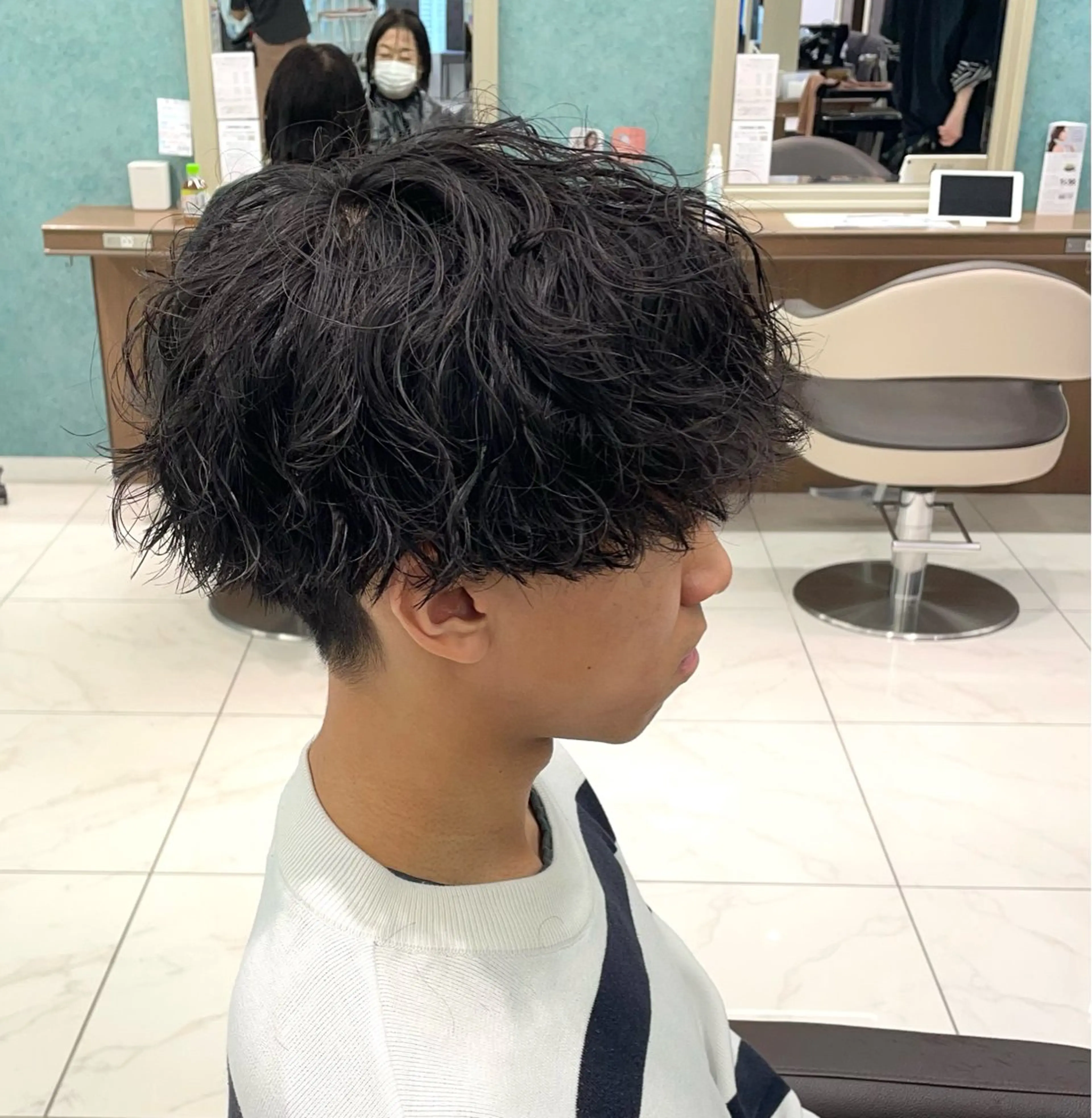 ショート パーマ メンズ 【メンズ特化】 池田大成✂︎のヘアスタイル