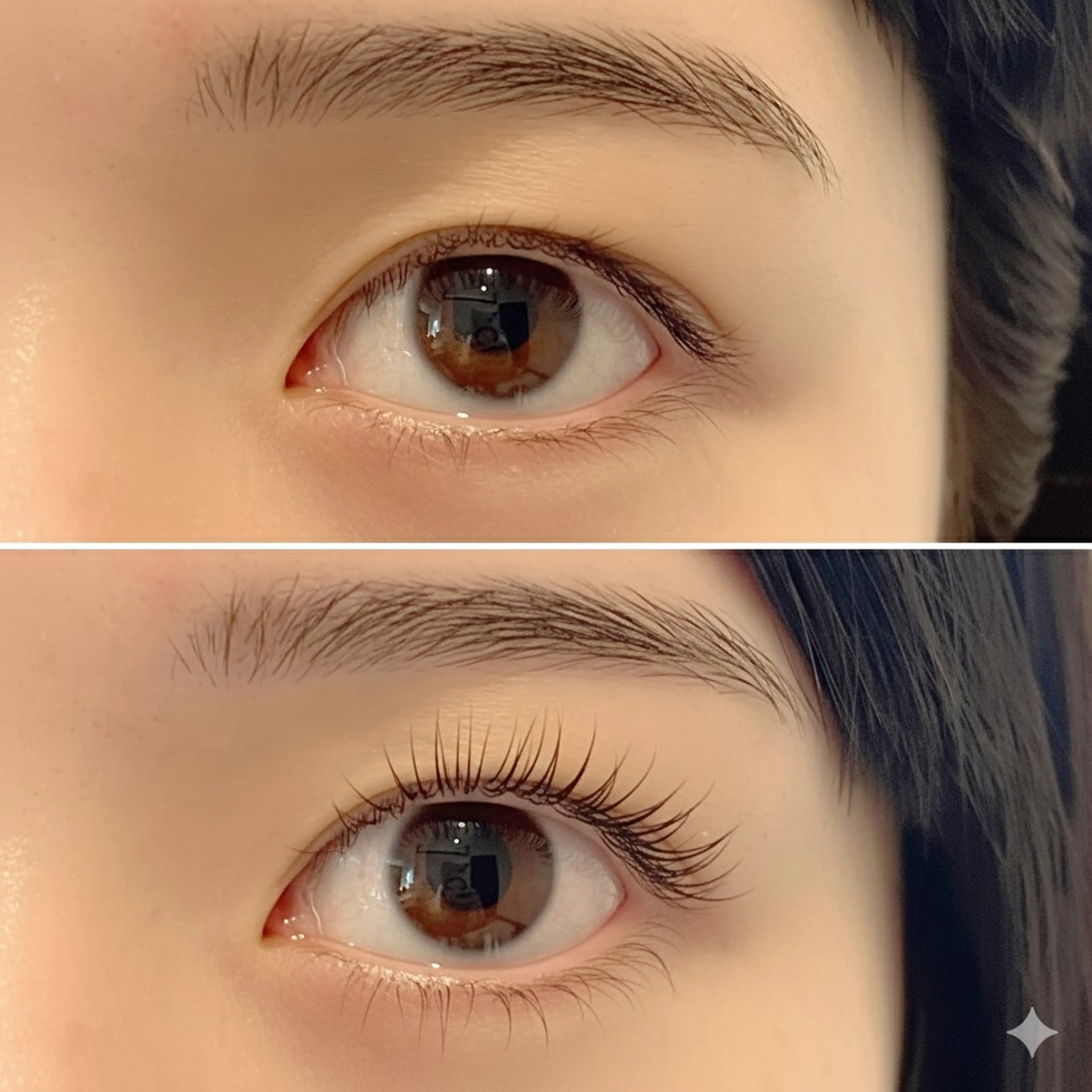 マツエク・マツパ 下まつげエクステ 一重×まつ毛パーマ Doluce【ドルーチェ】所属・Doluce ドルーチェのマツエク・マツパデザイン