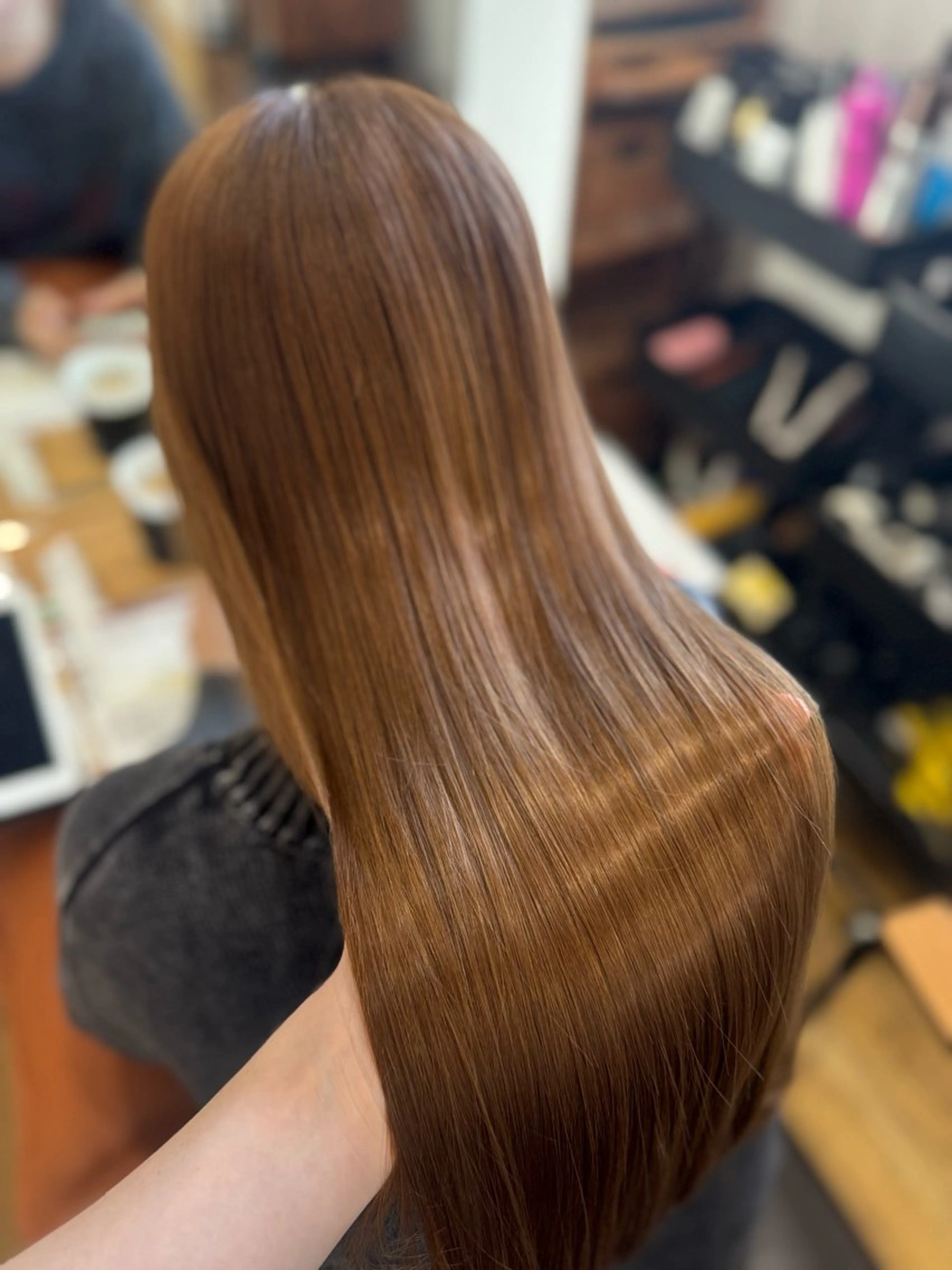 ロング カラー トリートメント 髪質改善/縮毛矯正 kyoka🤖のヘアスタイル