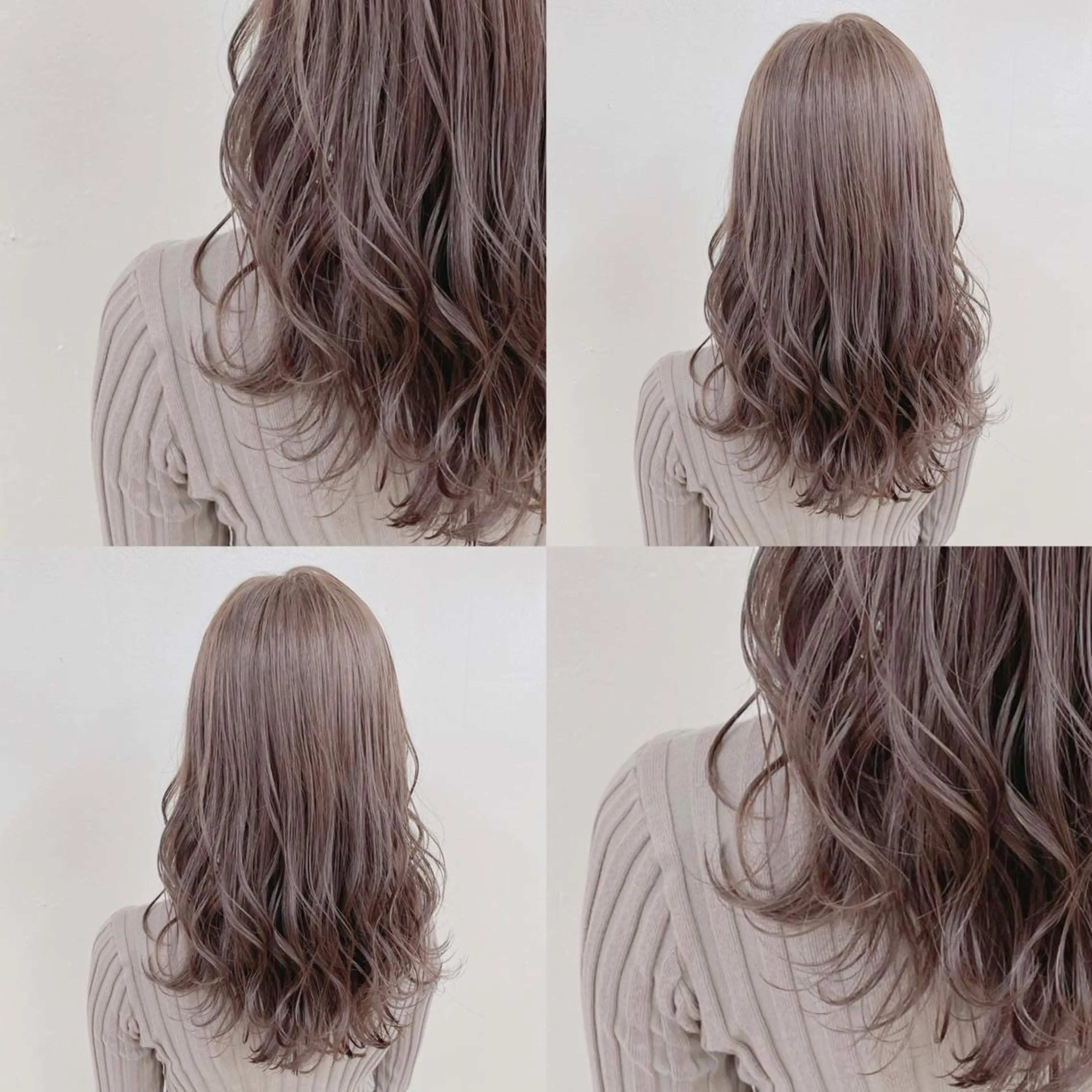 セミロング カラー ☁️グレージュカラー TAKUYA☁️のヘアスタイル