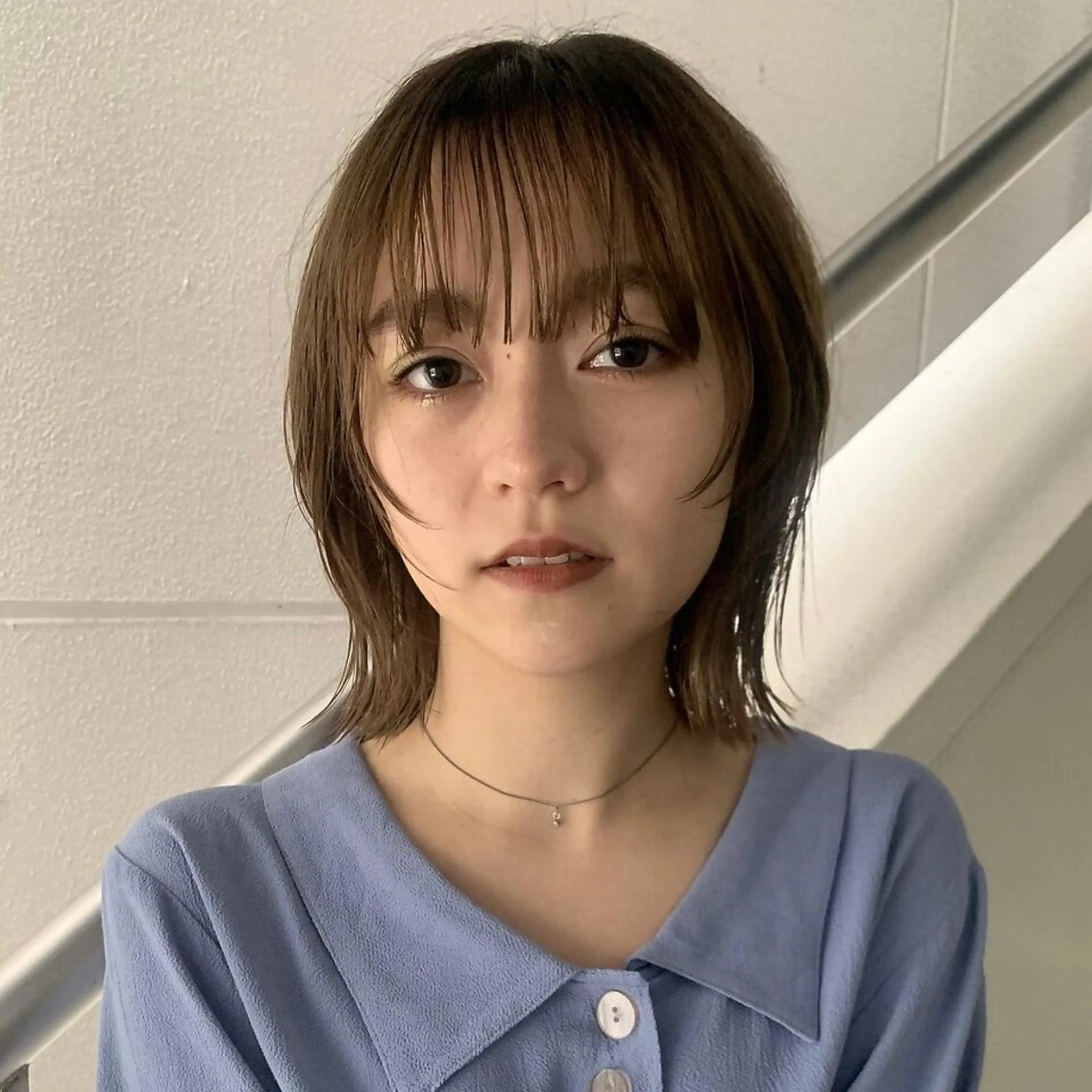 ショート カラー アッシュ アッシュブラウン ブラウンカラー yiye 青山所属・無料カットモデル募集 🌱ひょうがのヘアスタイル