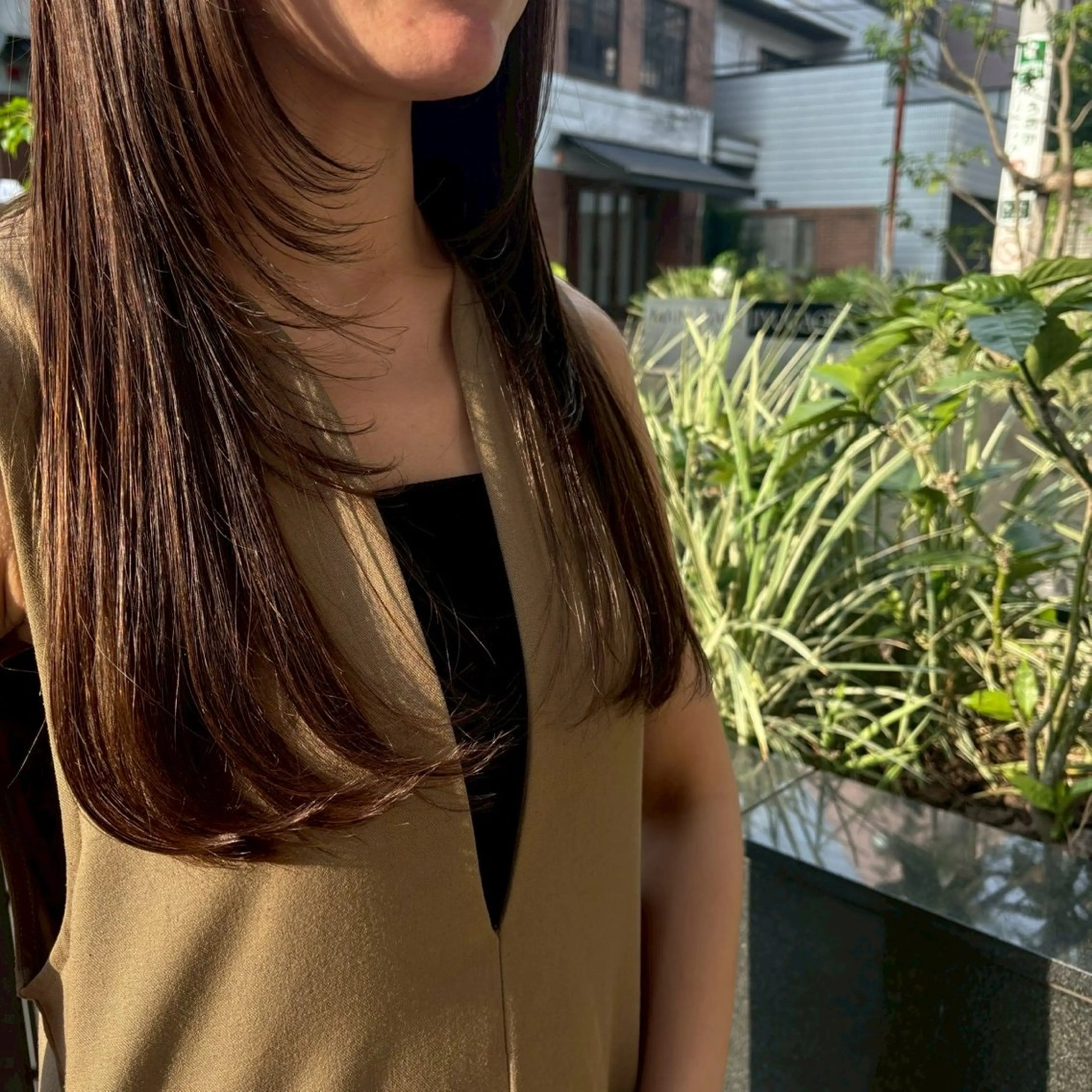 カラー ブラウンカラー BELLA所属・井上 紗和のヘアスタイル