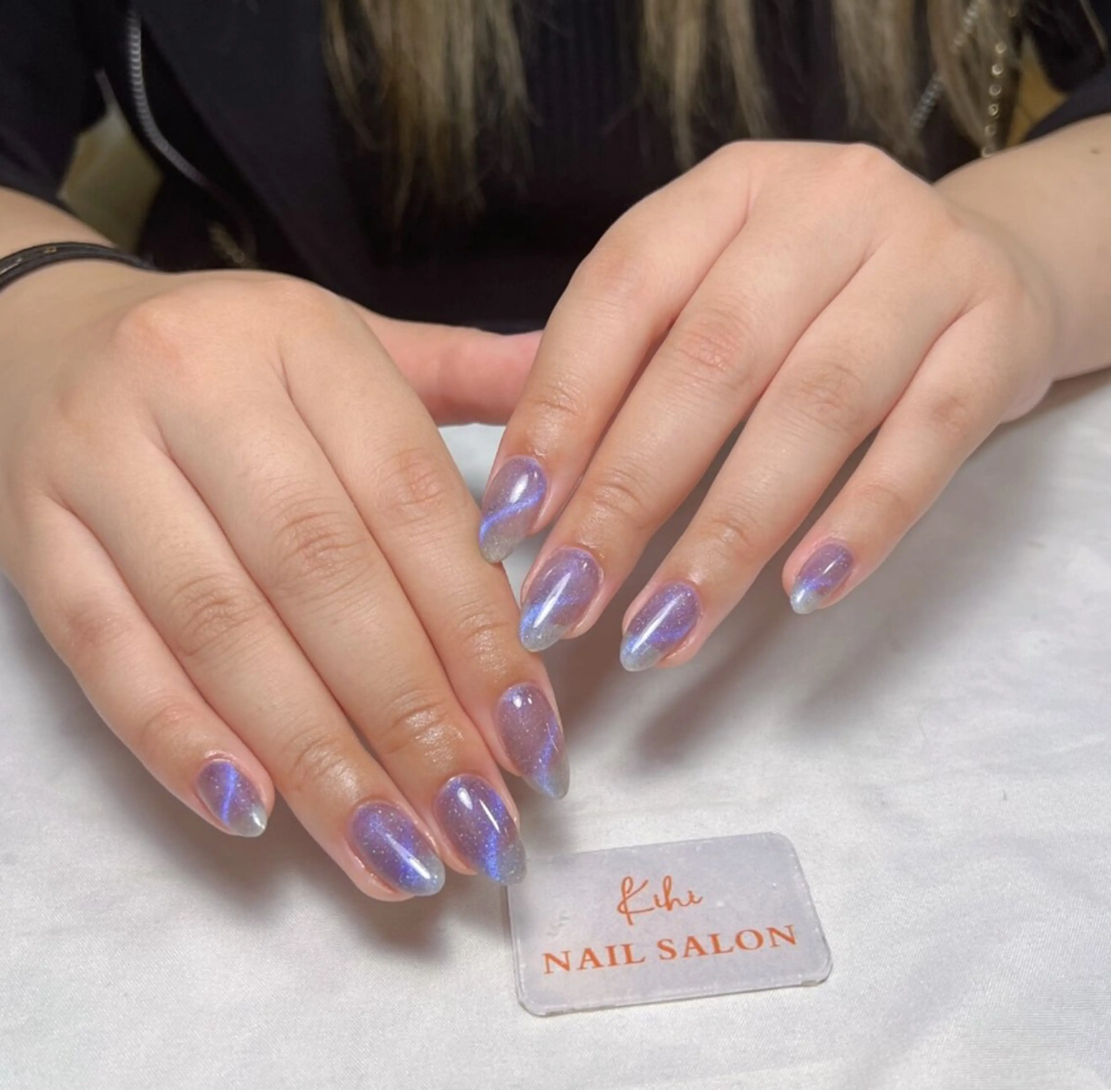 ネイル アートネイル フレンチネイル ジェルネイル グラデーション 韓国ネイル 村中 ハナのネイルデザイン