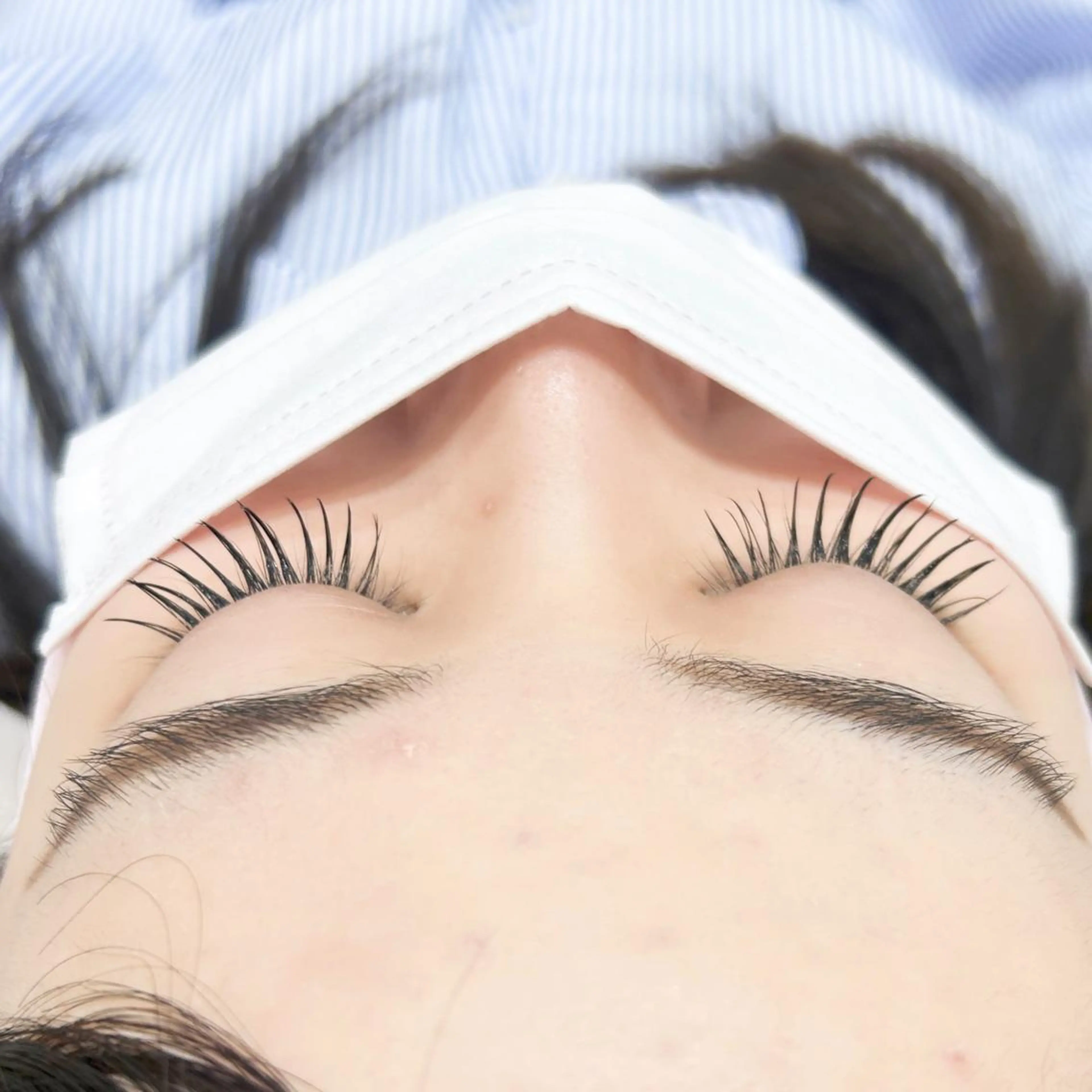 マツエク・マツパ 束感まつ毛 フラットラッシュ funeye MOEのマツエク・マツパデザイン