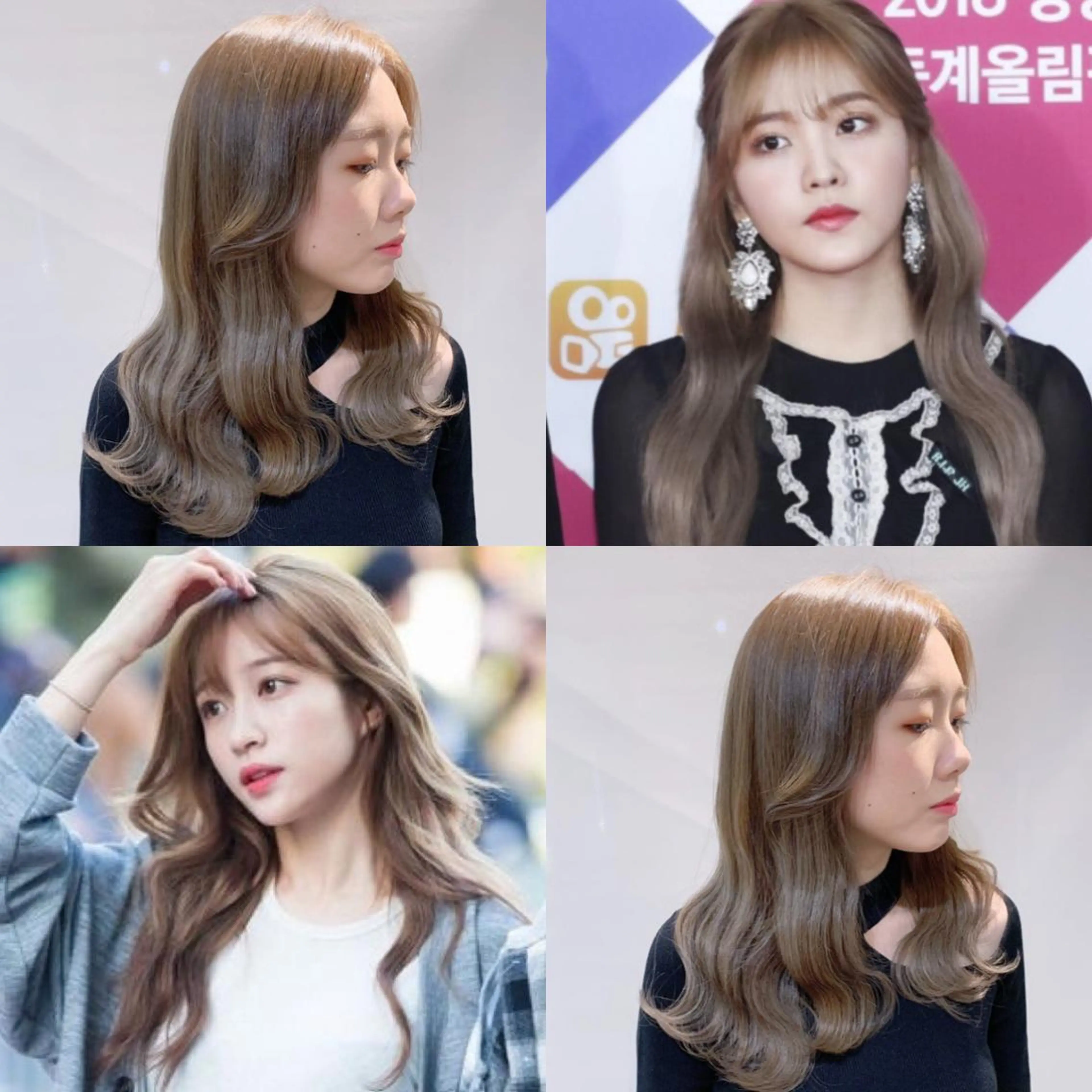 セミロング カラー ヘアアレンジ As hair所属・柔らか垢抜けｶﾗｰと ｶｯﾄ🫧ASUKAのヘアスタイル