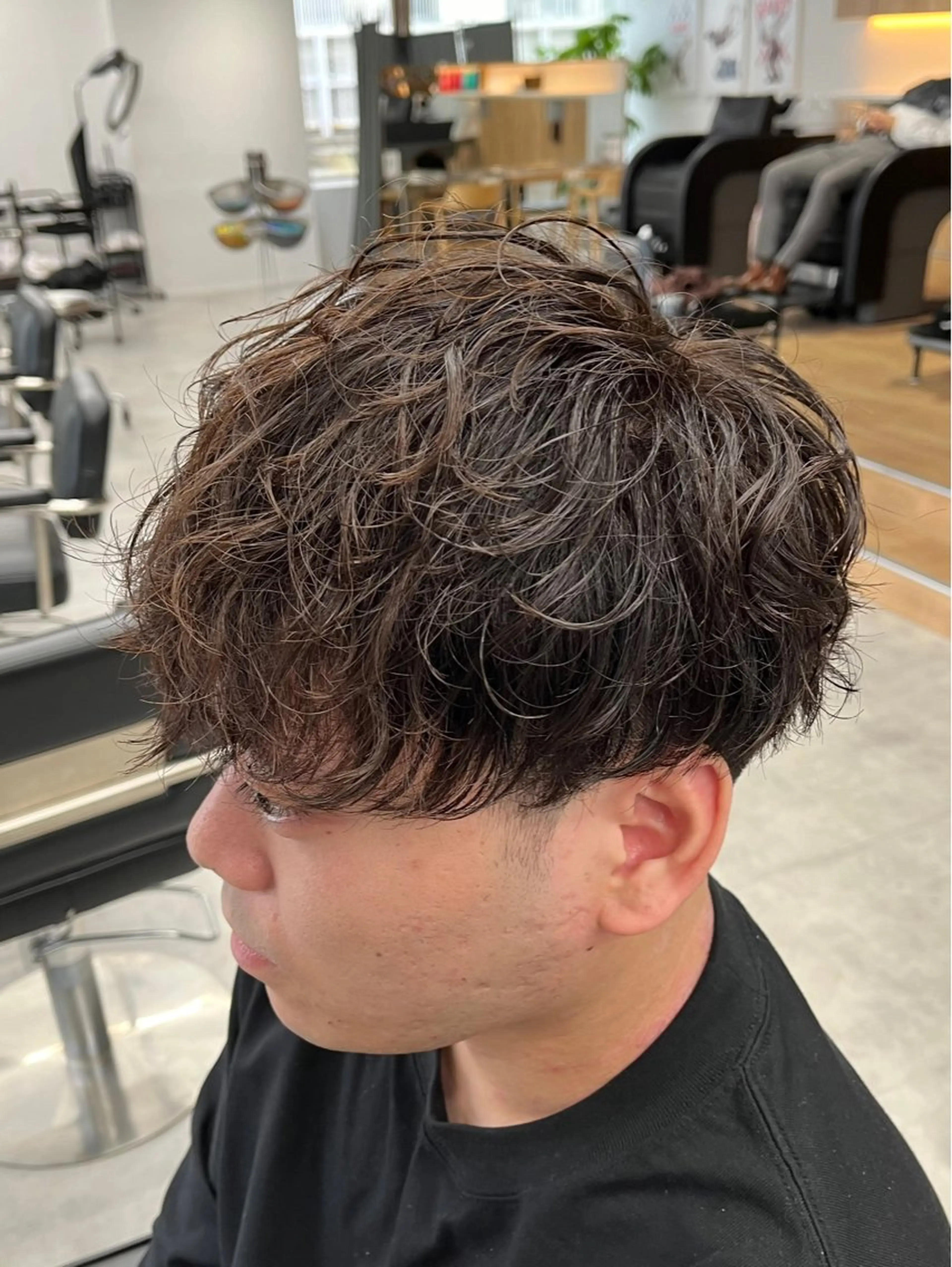 ショート パーマ メンズ メンズパーマ 新潟メンズパーマ 新潟駅/小田拓実のヘアスタイル