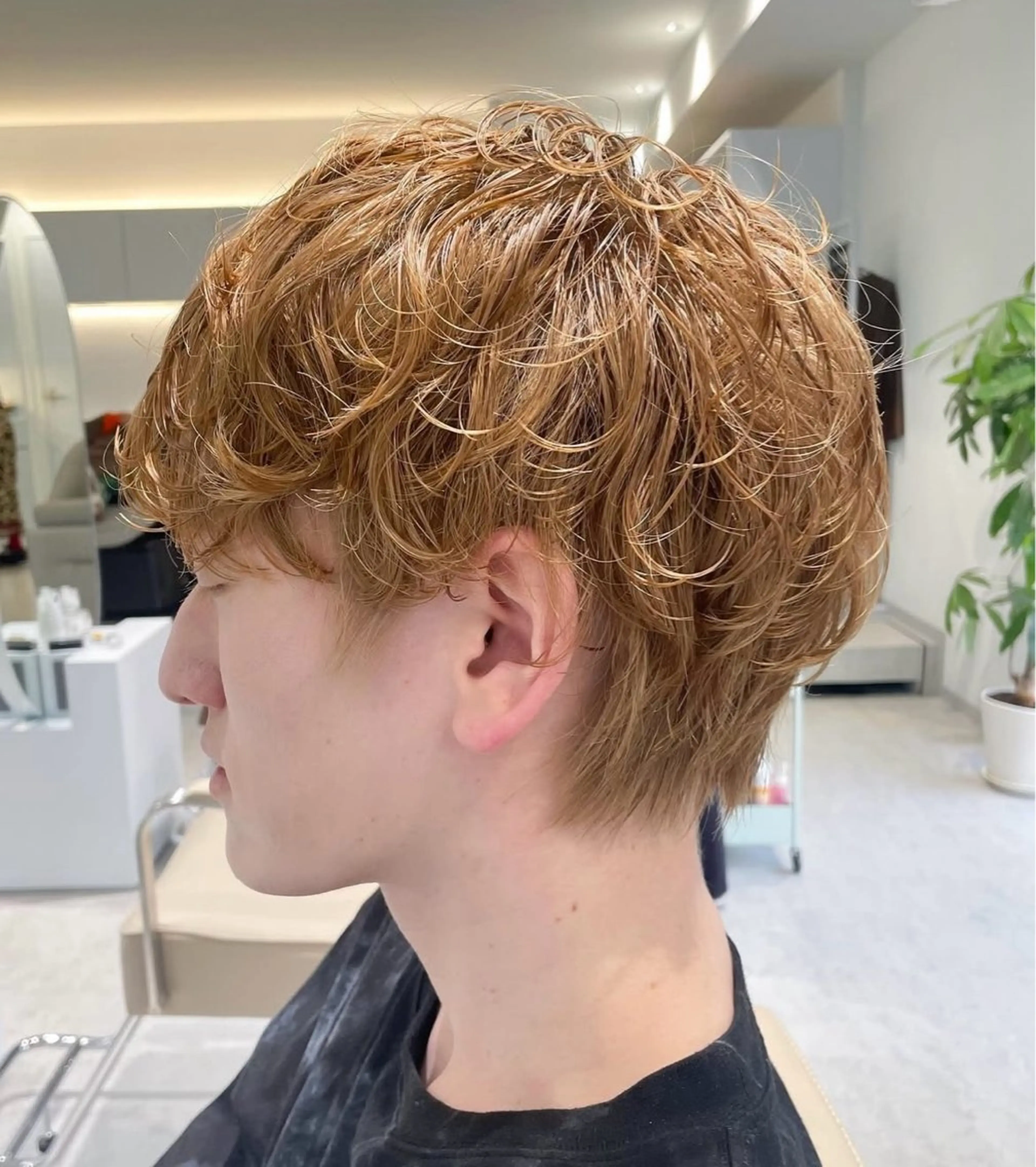 パーマ メンズ メンズパーマ Kurume/ NORA UMEDAのヘアスタイル