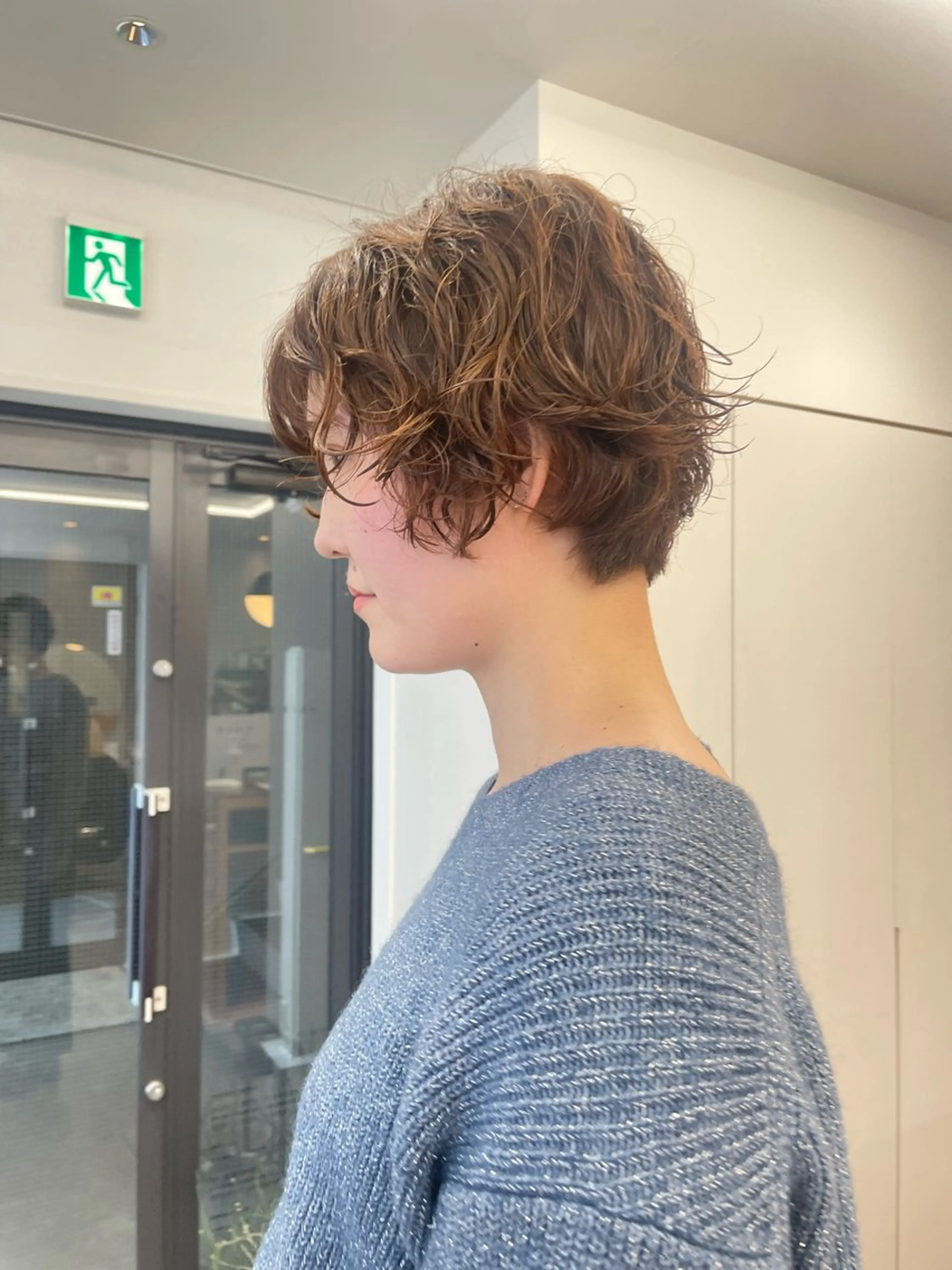 ショート パーマ pole所属・【pole】 minaのヘアスタイル