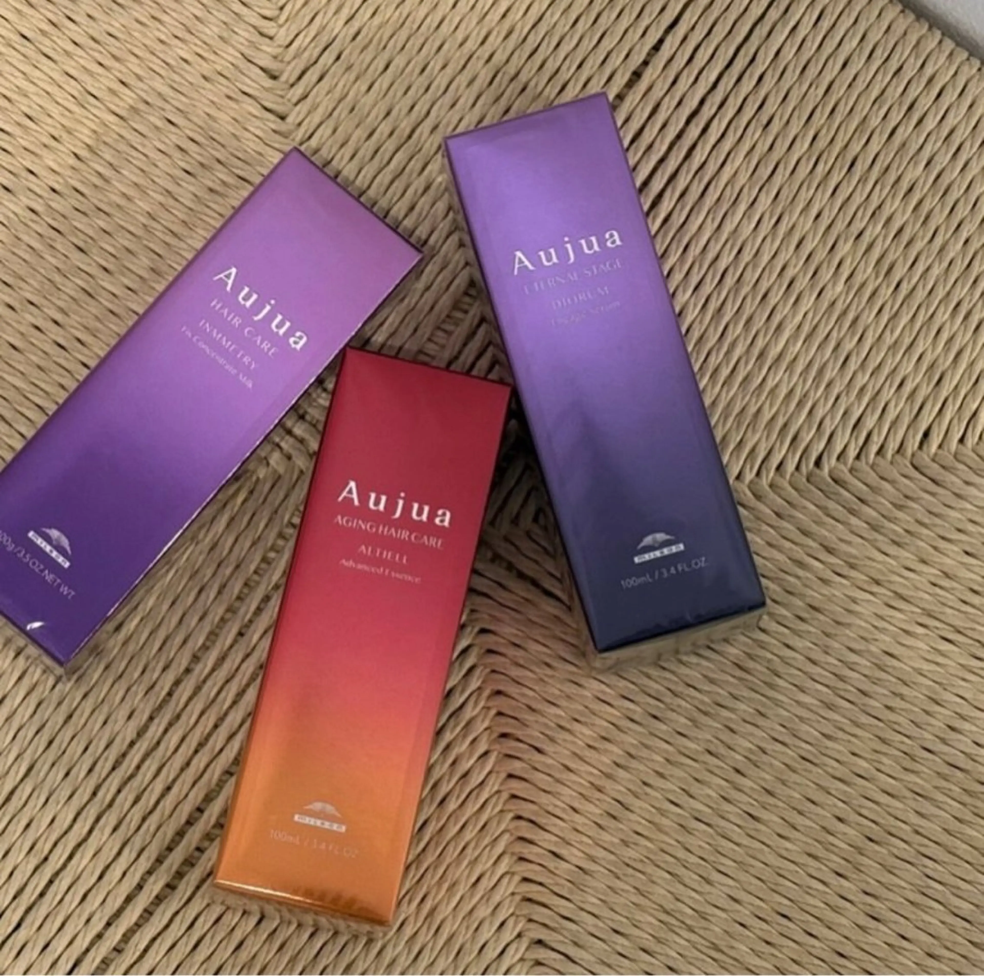 炭酸シャンプー×AUJUAフルコーストリートメントの写真