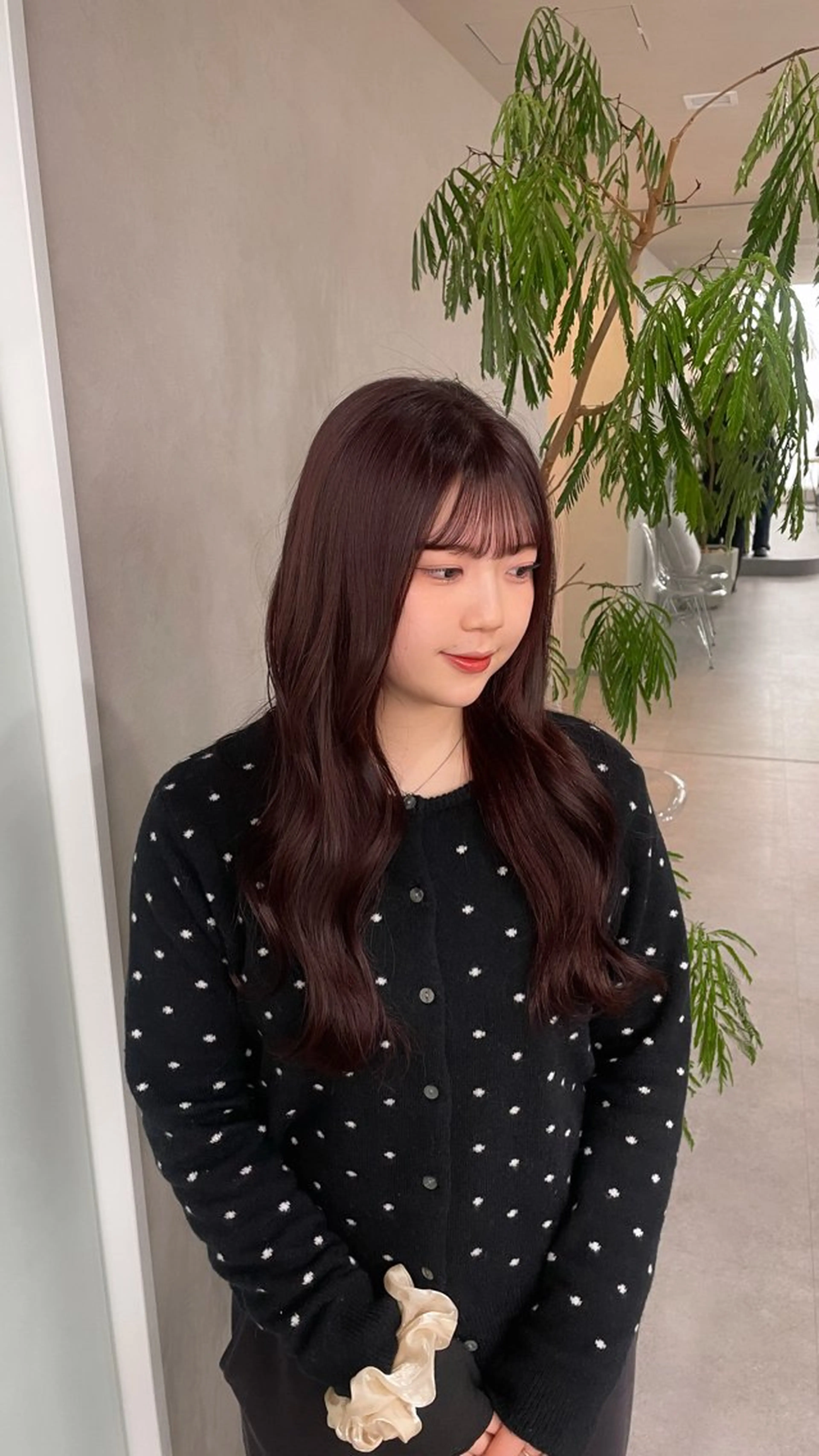 ロング ヘアカラー トリートメント 🎀カラー ✨横浜／トレンドのヘアスタイル