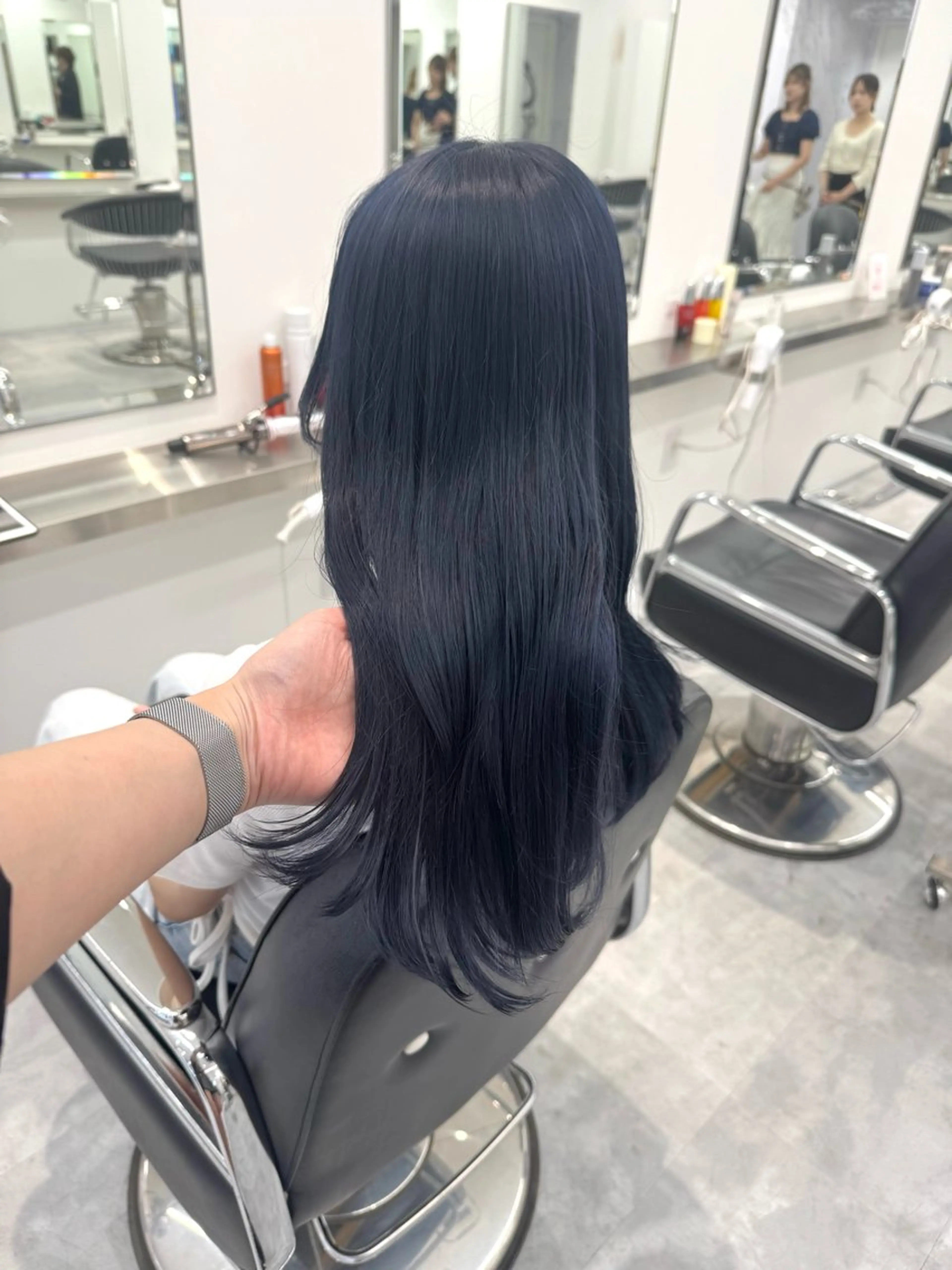 ロング カラー ヘアカラー ParveMix🍀 藤原愛未のヘアスタイル