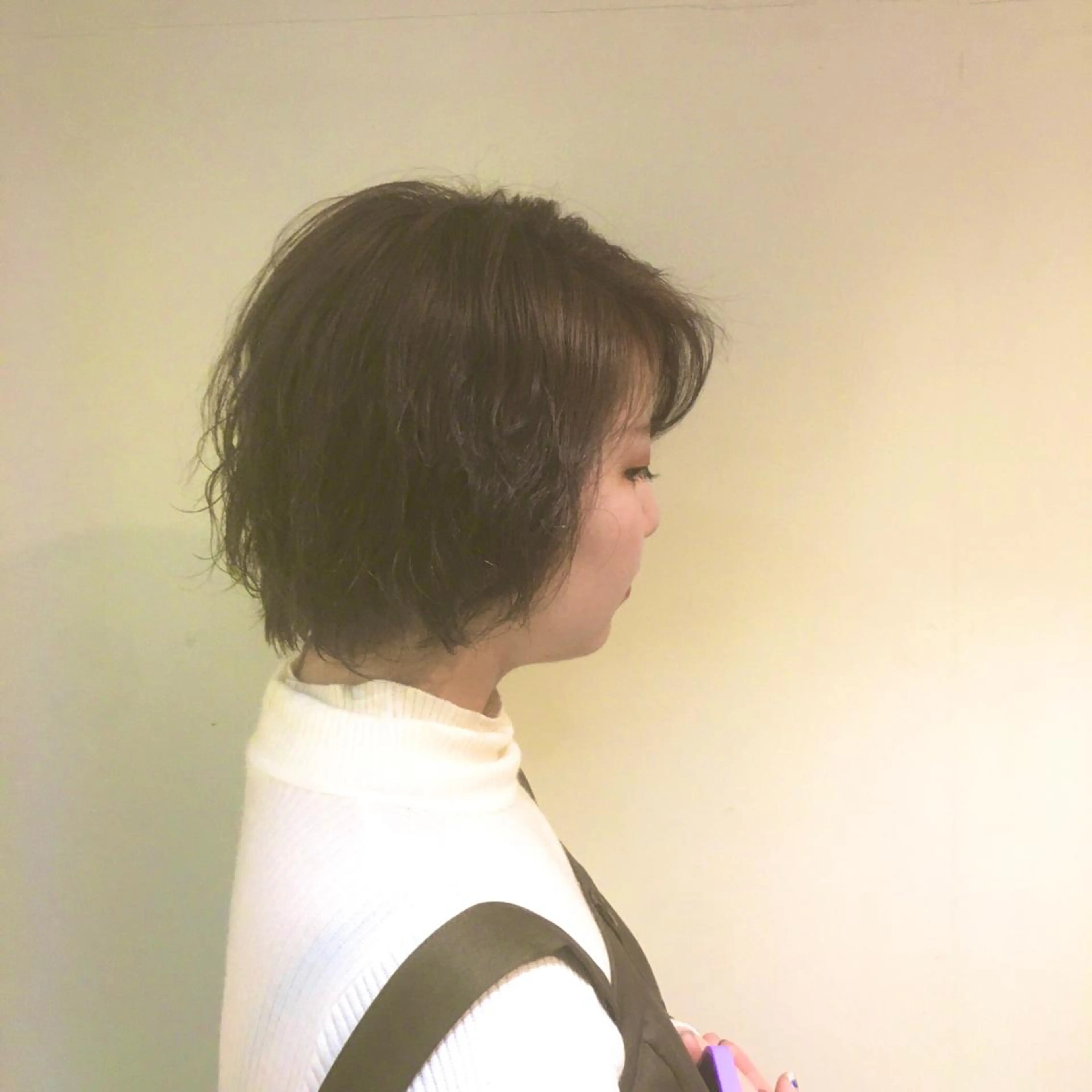 ショート カラー パーマ カット ヘアカラー トリートメント しのはら まどかのヘアスタイル