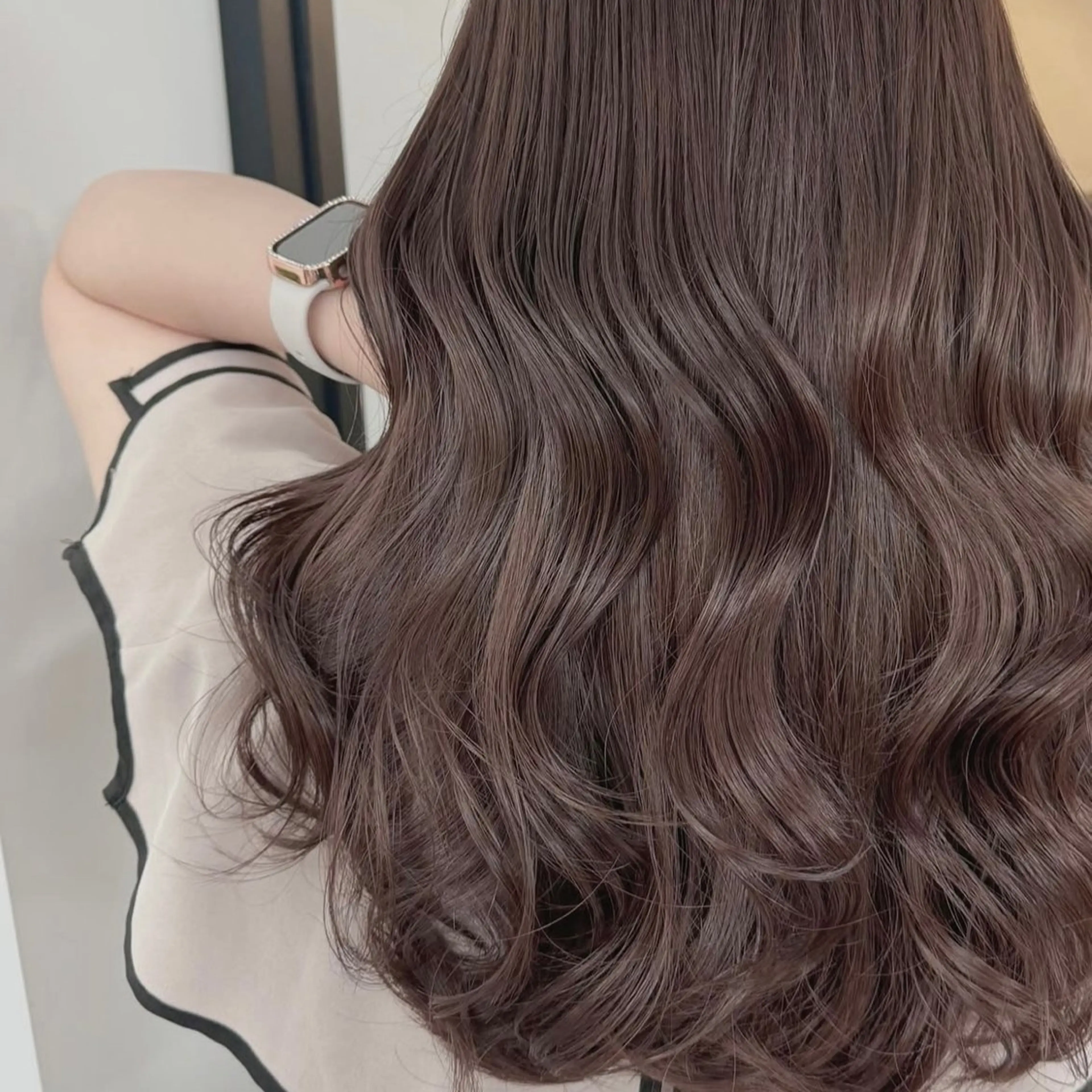 セミロング 新宿美容室/縮毛矯正 髪質改善/有馬桃子のヘアスタイル