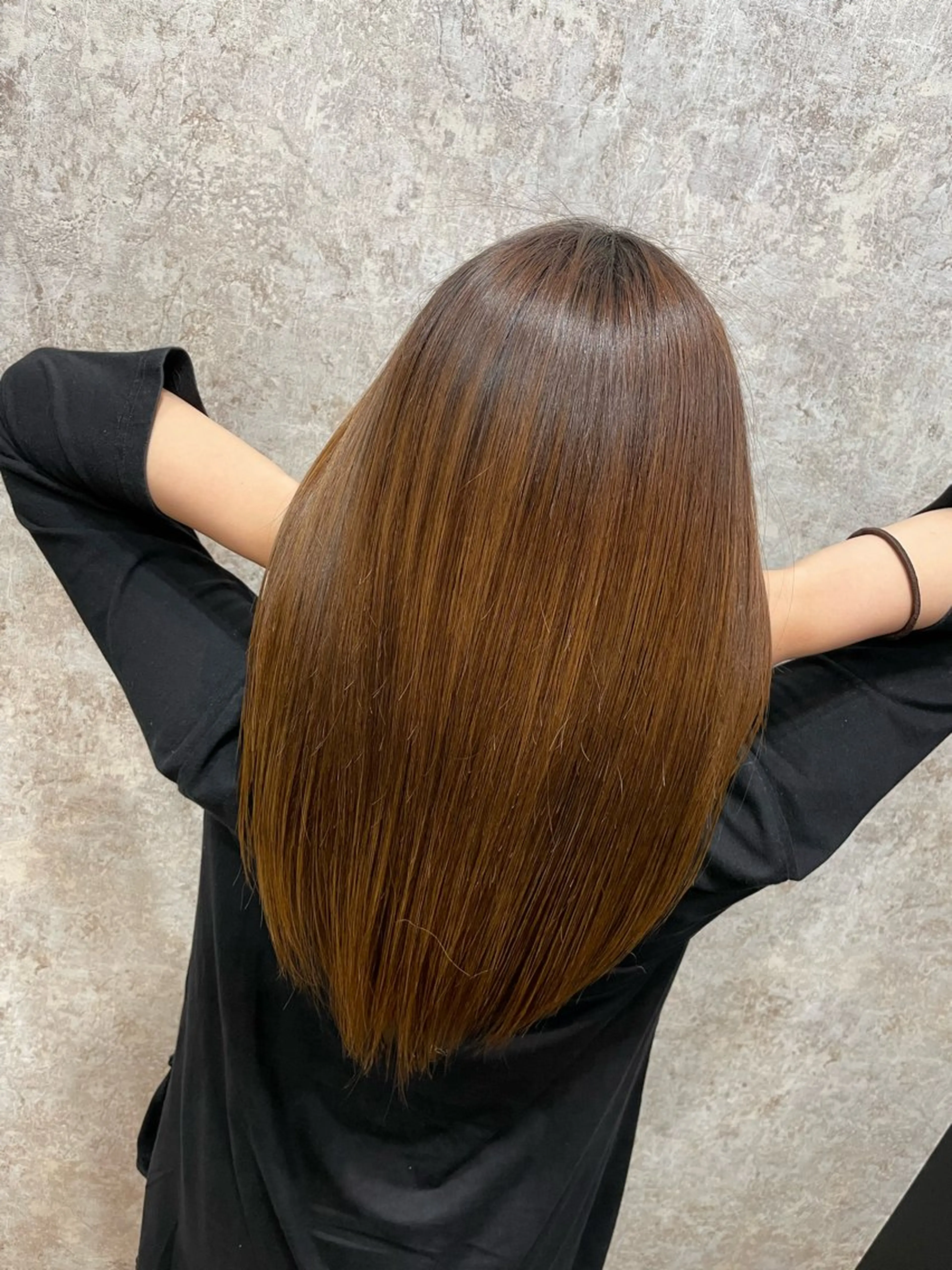 カラー ベージュカラー ブラウンカラー ブラウンベージュ 穐田 航のヘアスタイル