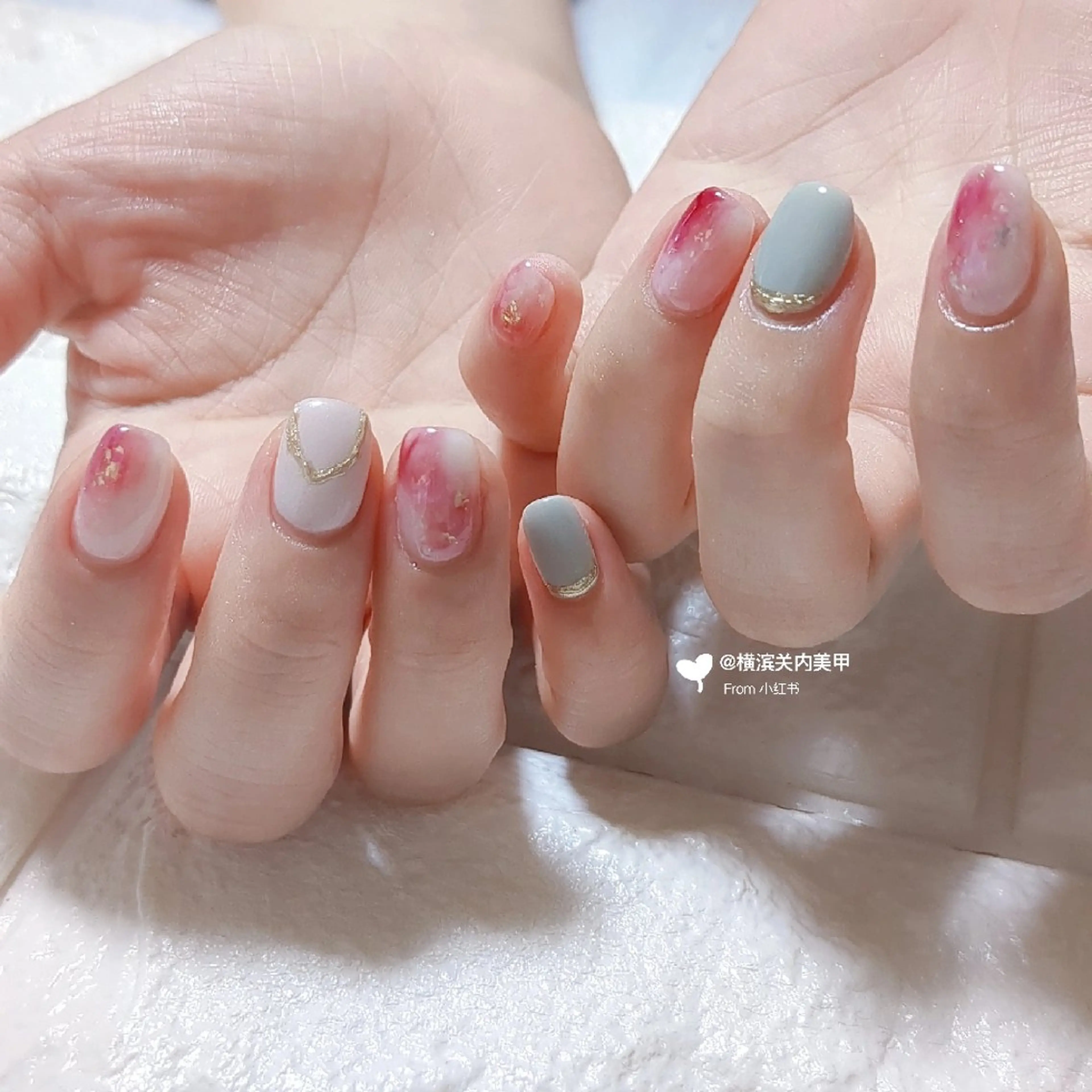 ネイル ハンドネイル E·U·B ネイル所属・横浜市中区曙町 E·U·Bネイルのネイルデザイン