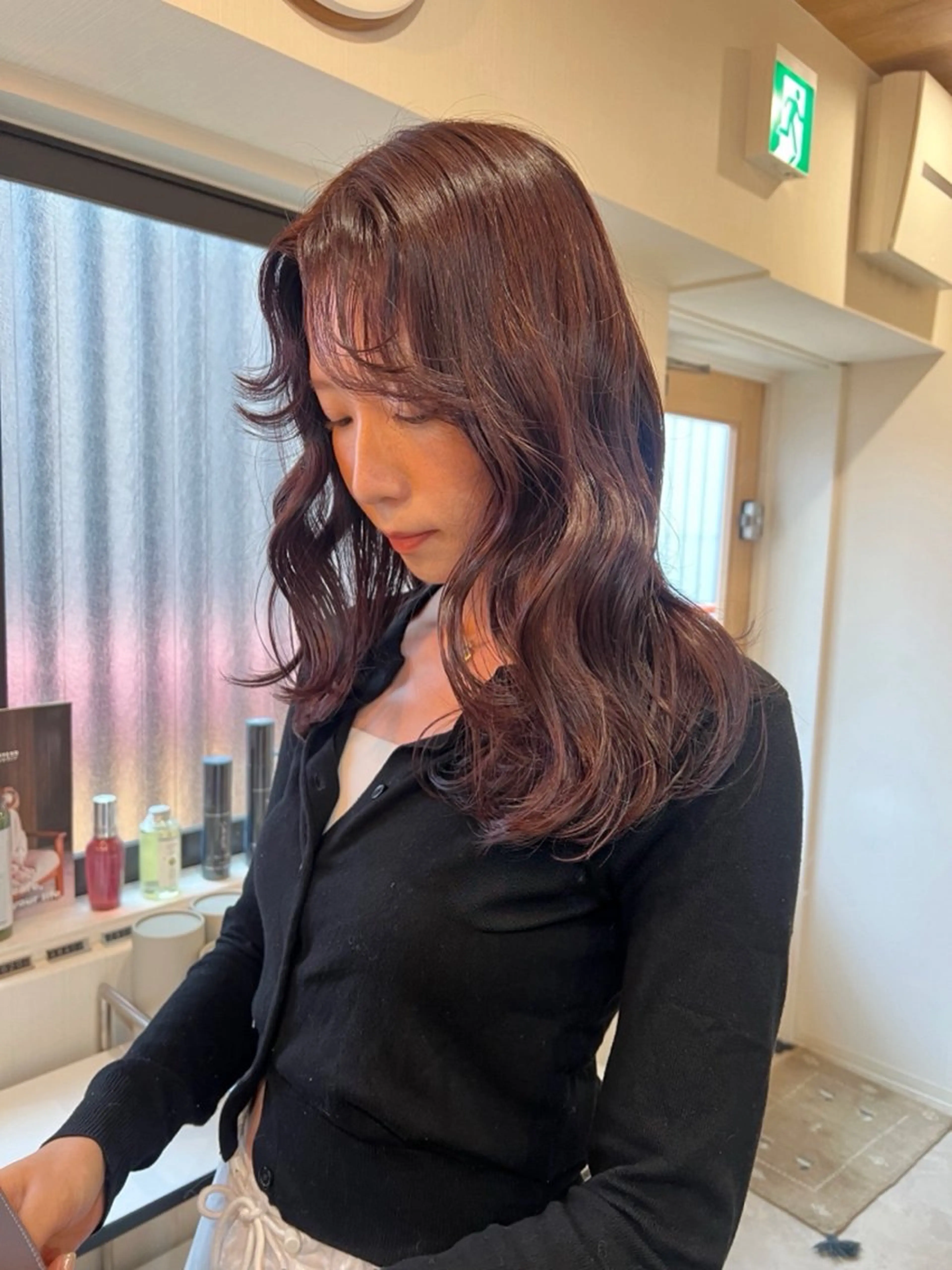 ロング カラー カット ヘアカラー トリートメント トレンドと似合わせ/ マンツーマン/西上楓のヘアスタイル