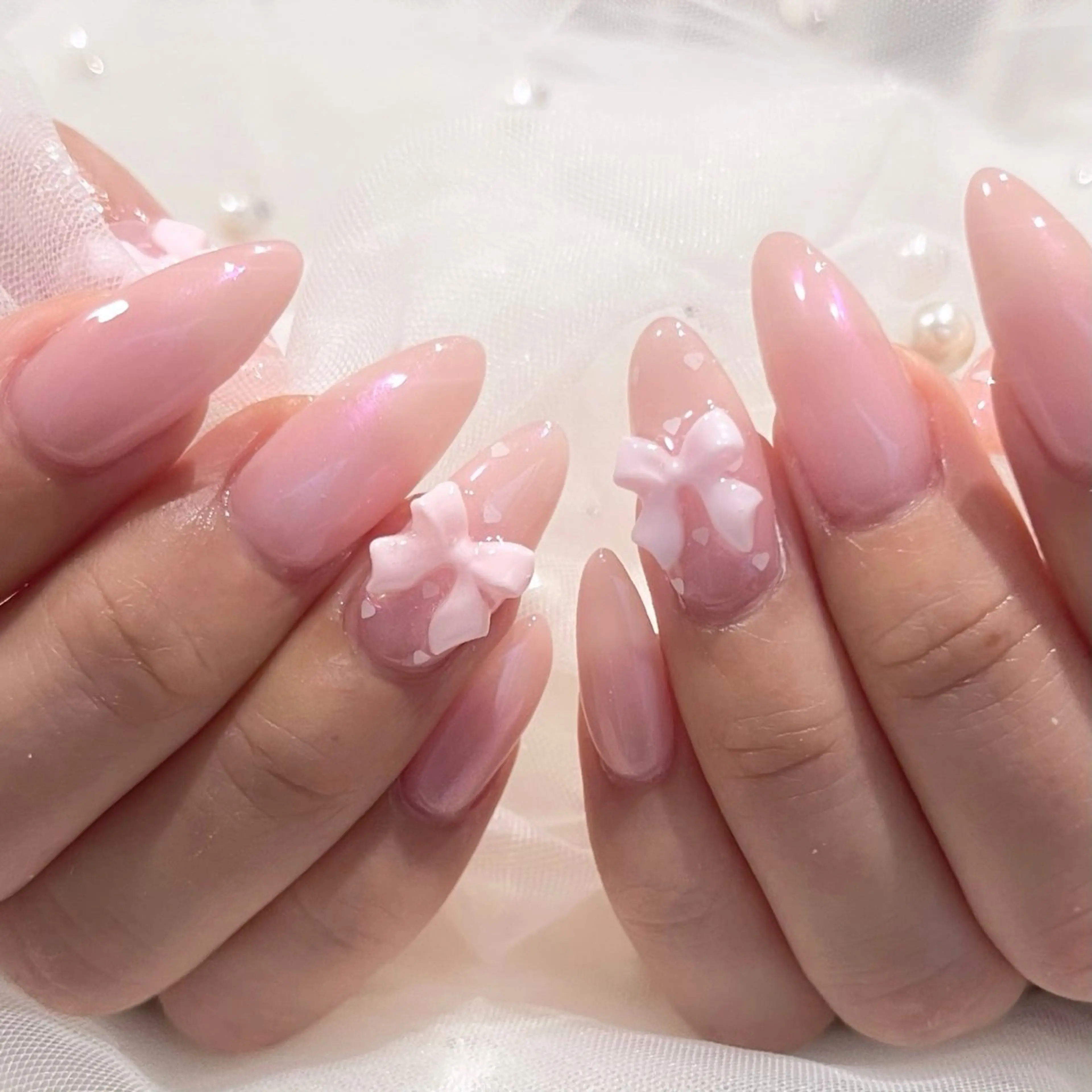 ネイル ハンドネイル 🧁fein. nana🩵のネイルデザイン