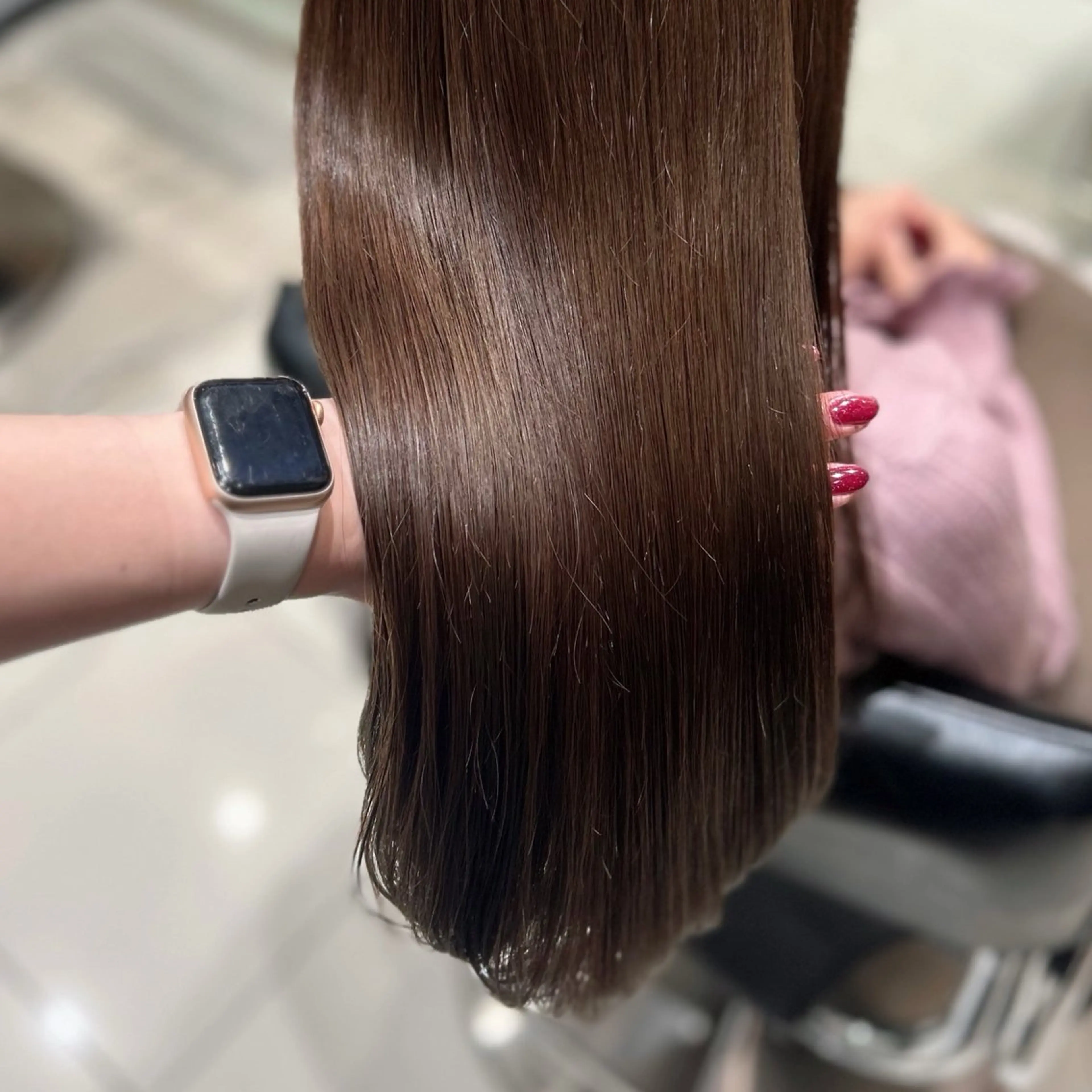 カラー ︎︎🌟韓国艶カラー ︎🌟璃奈 (ﾘﾅ)のヘアスタイル