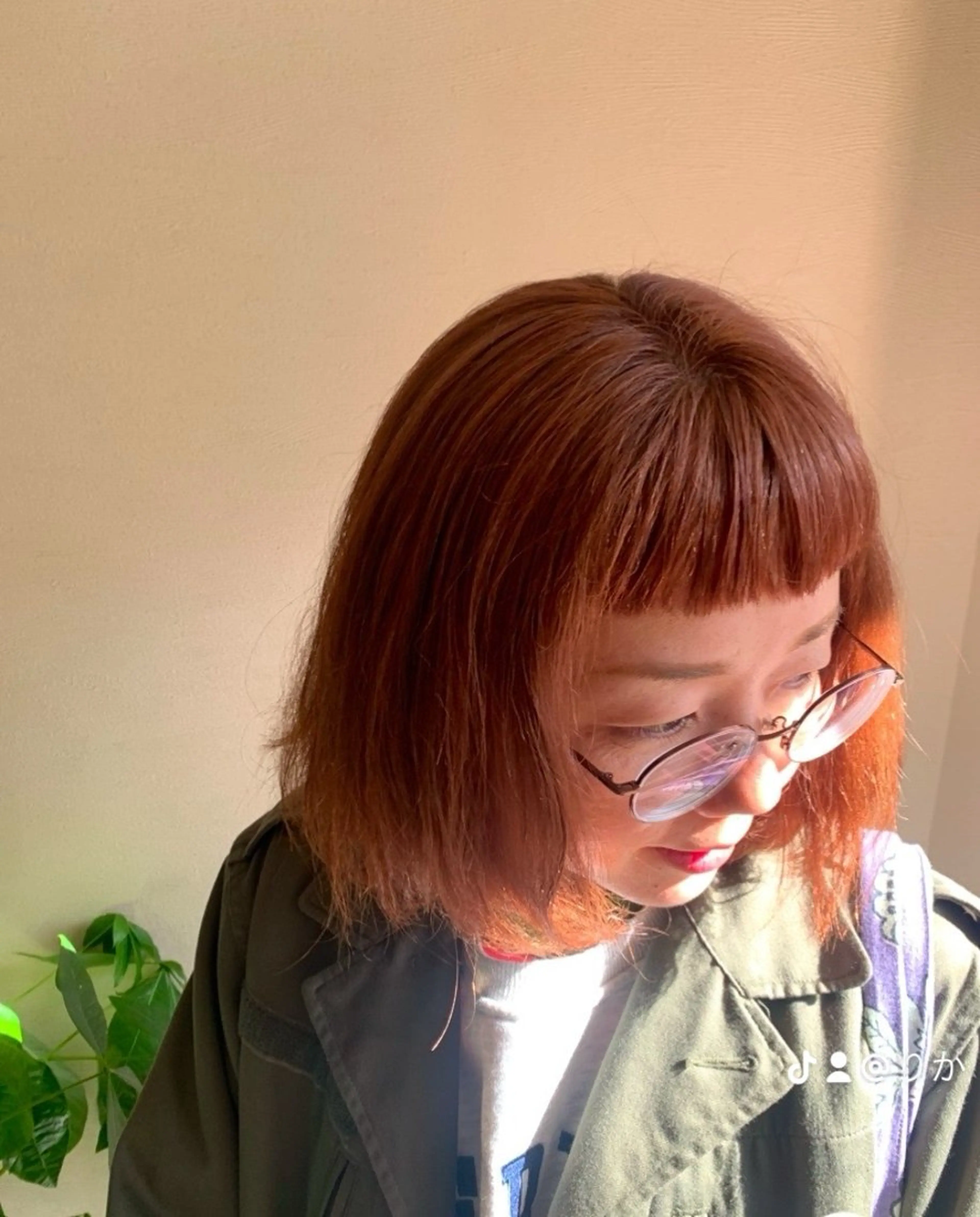 ミディアム ⭐️似合わせ⭐️ ほかぞの　りかのヘアスタイル