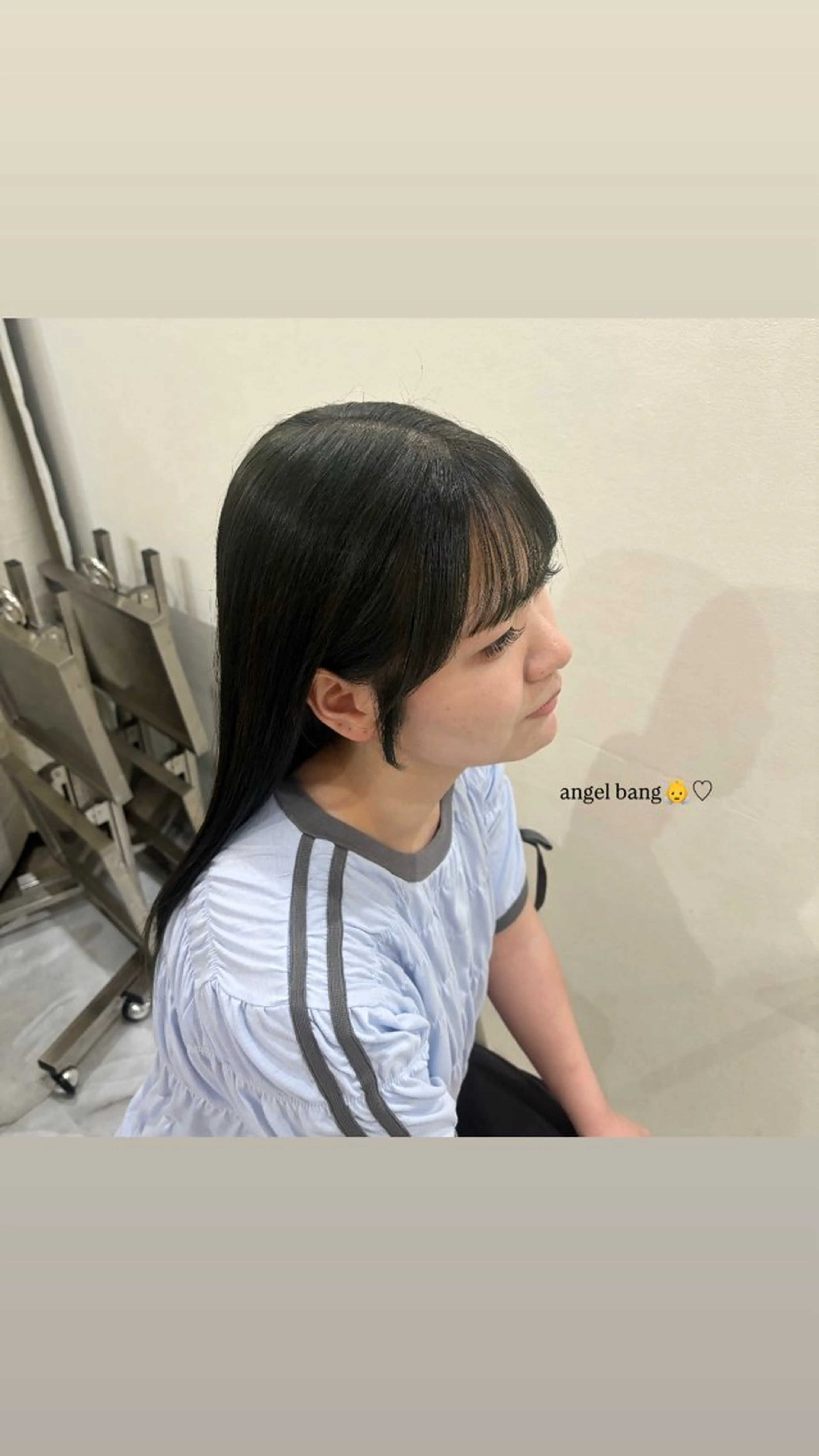 《hair cut》前髪、顔まわりカット＋スタイリング💇‍♀️💭の写真