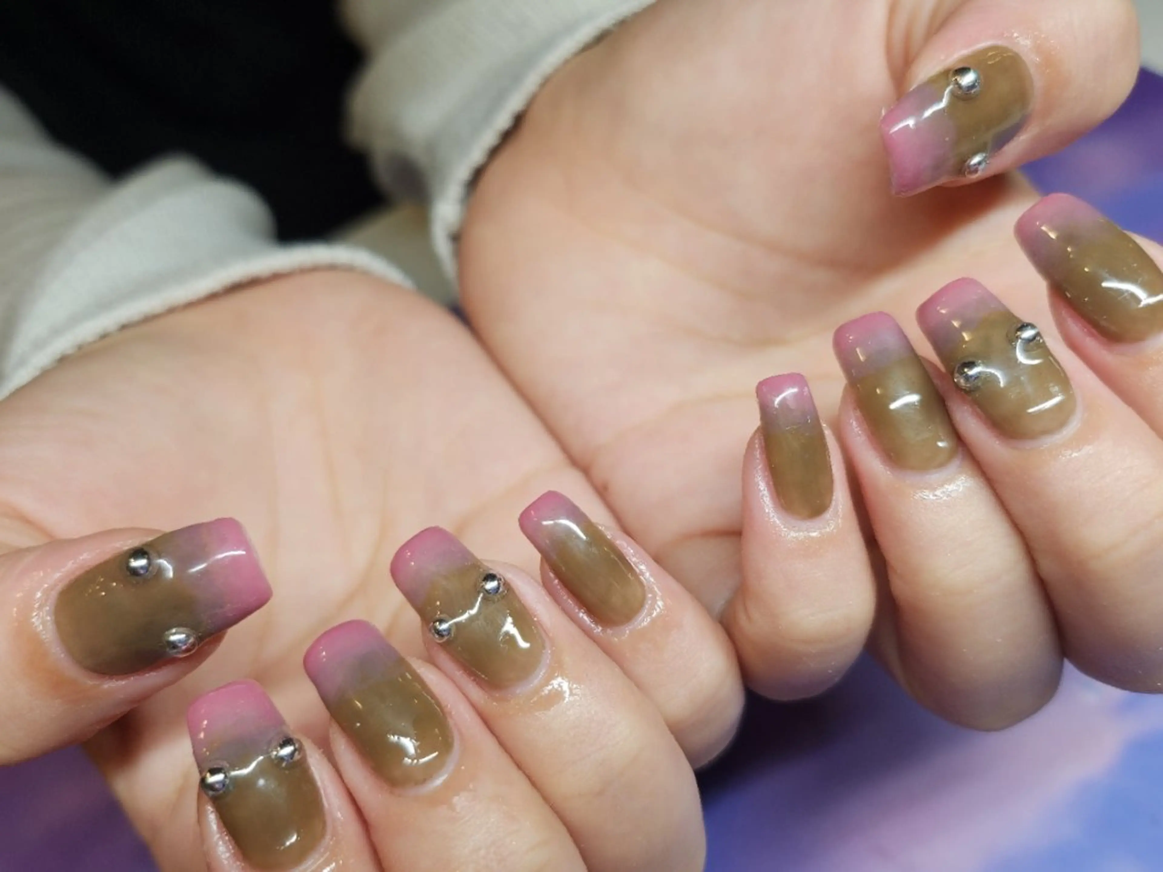 ネイル 💜bora .のネイルデザイン