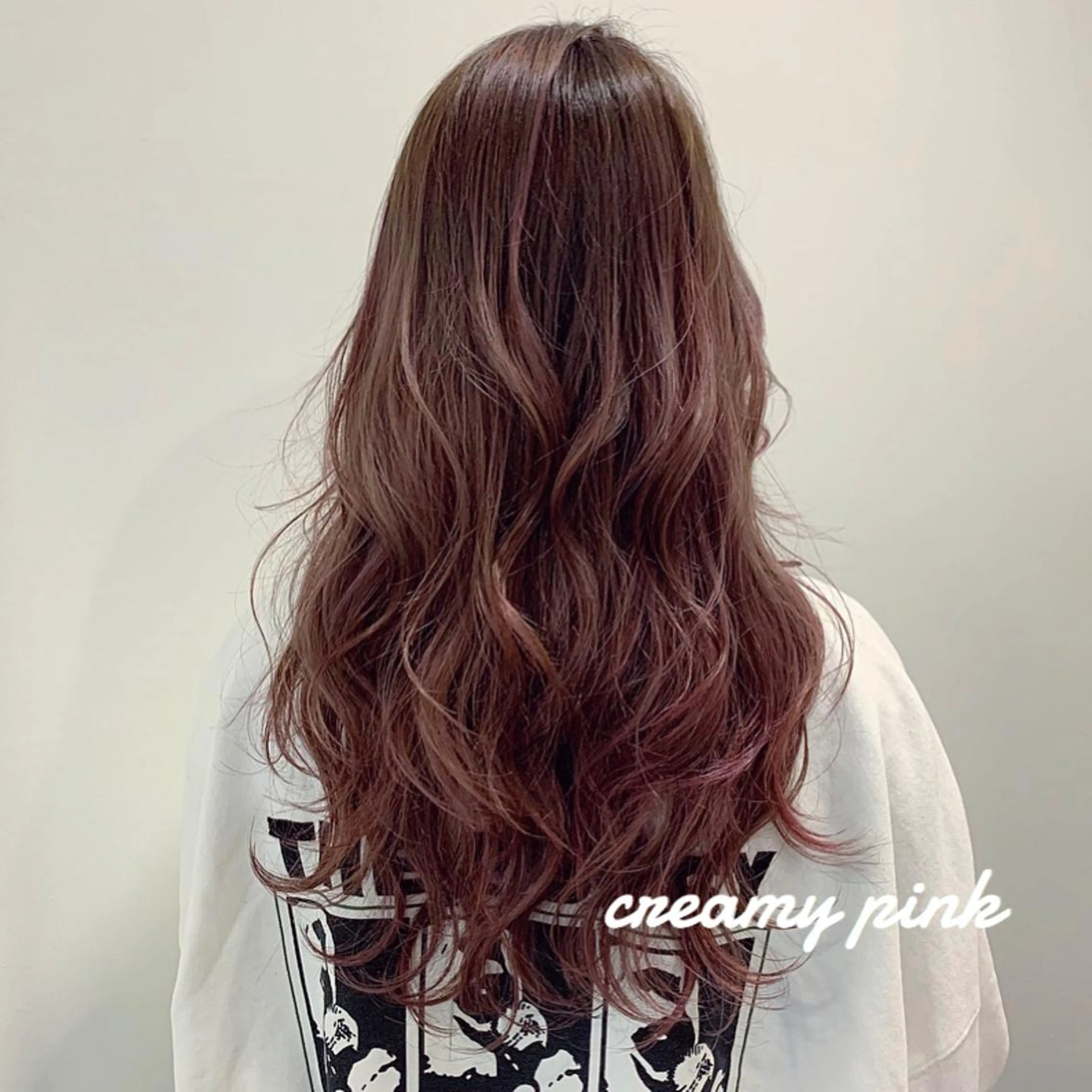 ロング カラー ピンクカラー 村井 香怜のマツエク・マツパデザイン