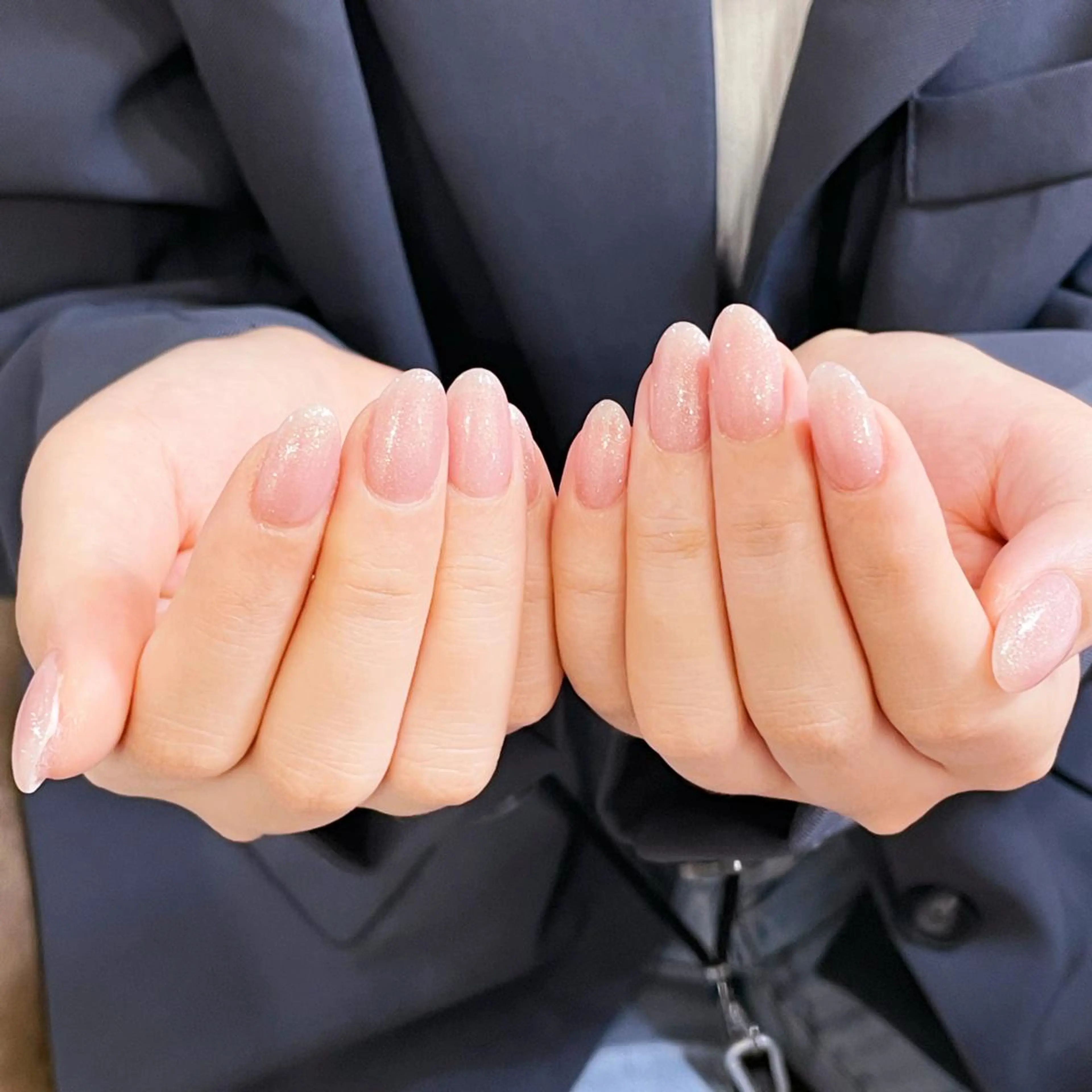 ネイル アートネイル オーロラネイル ガーリー キラキラネイル 韓国ネイル ハンドネイル DIANMOND NAIL🌸のネイルデザイン