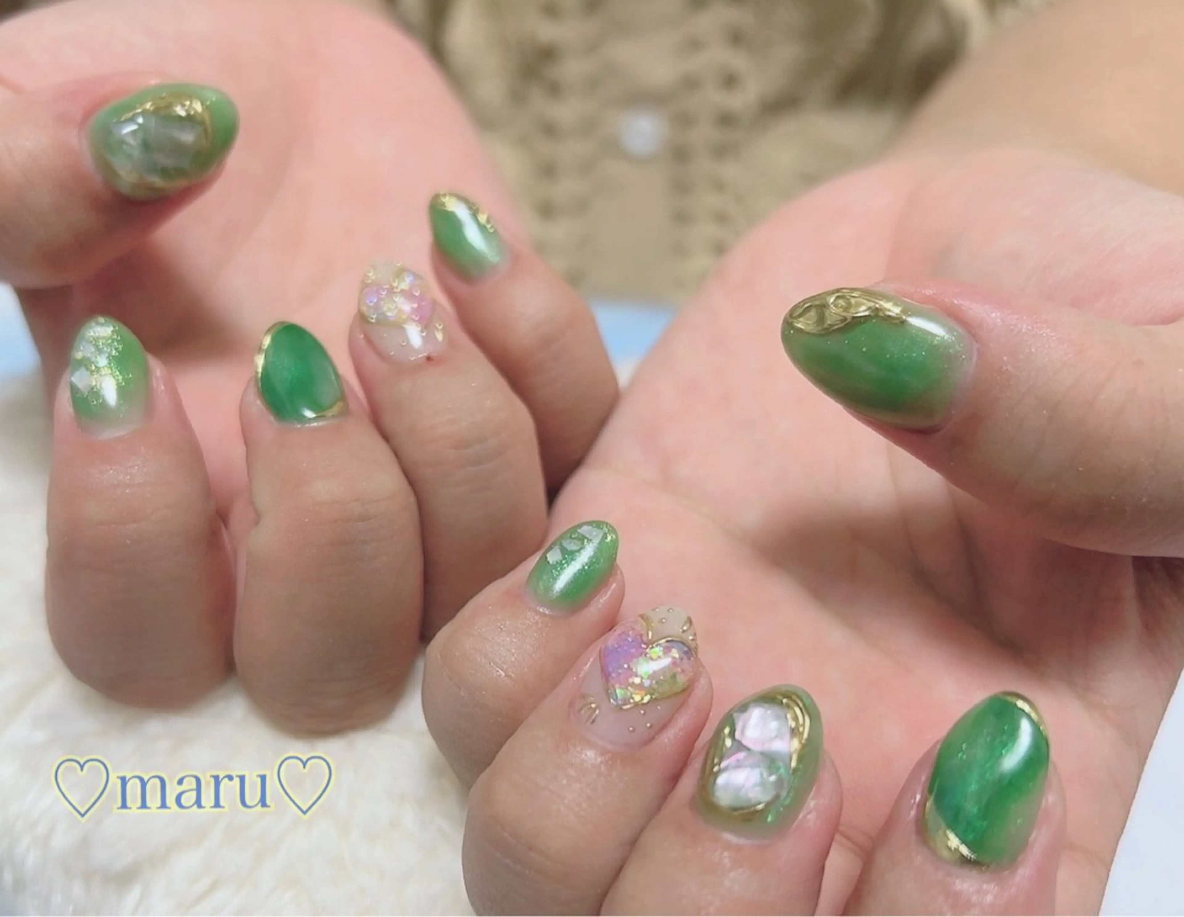 ネイル ハンドネイル フットネイル まるみ ♡のその他イメージ