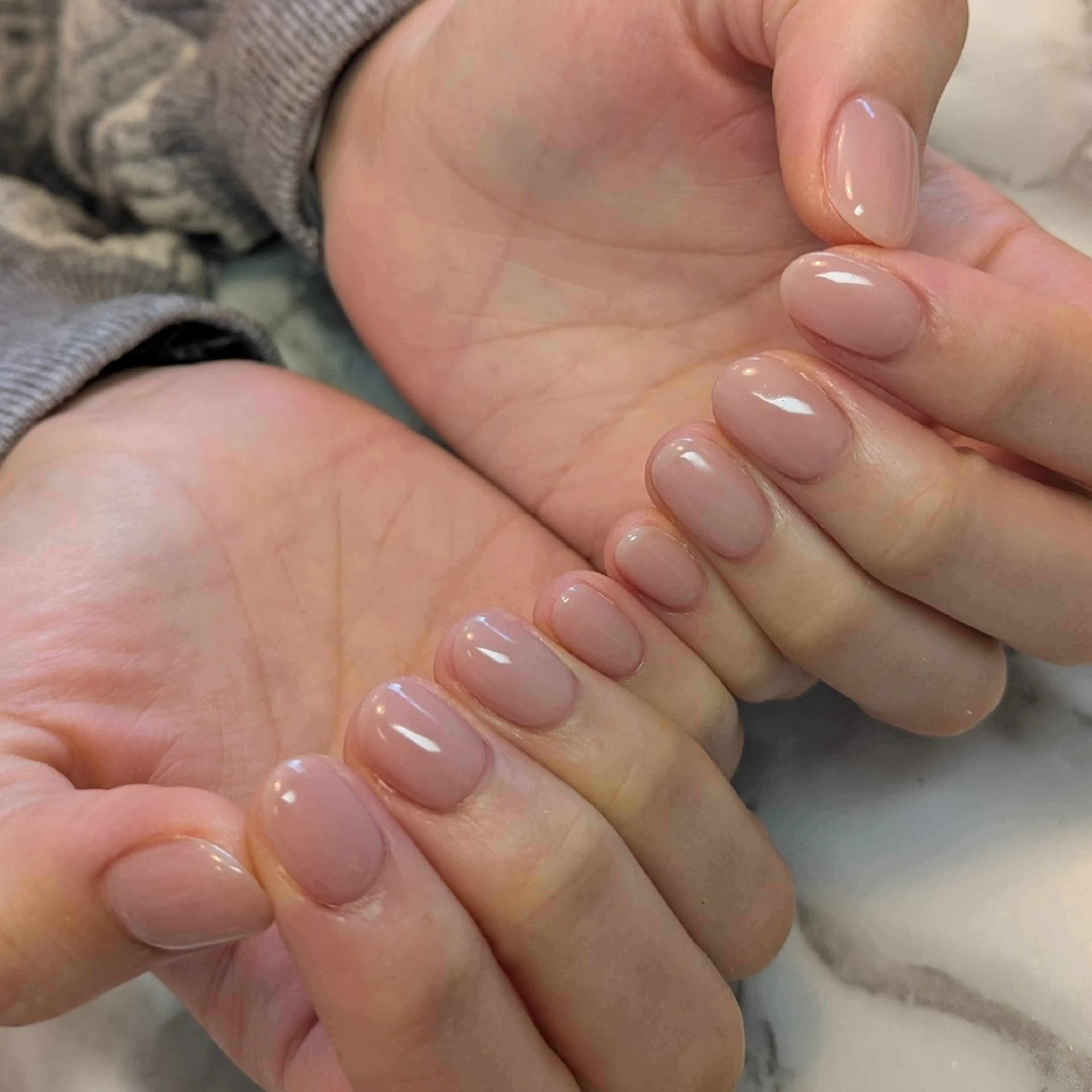 ネイル ワンカラーネイル ジェヌインネイル 河内のネイルデザイン