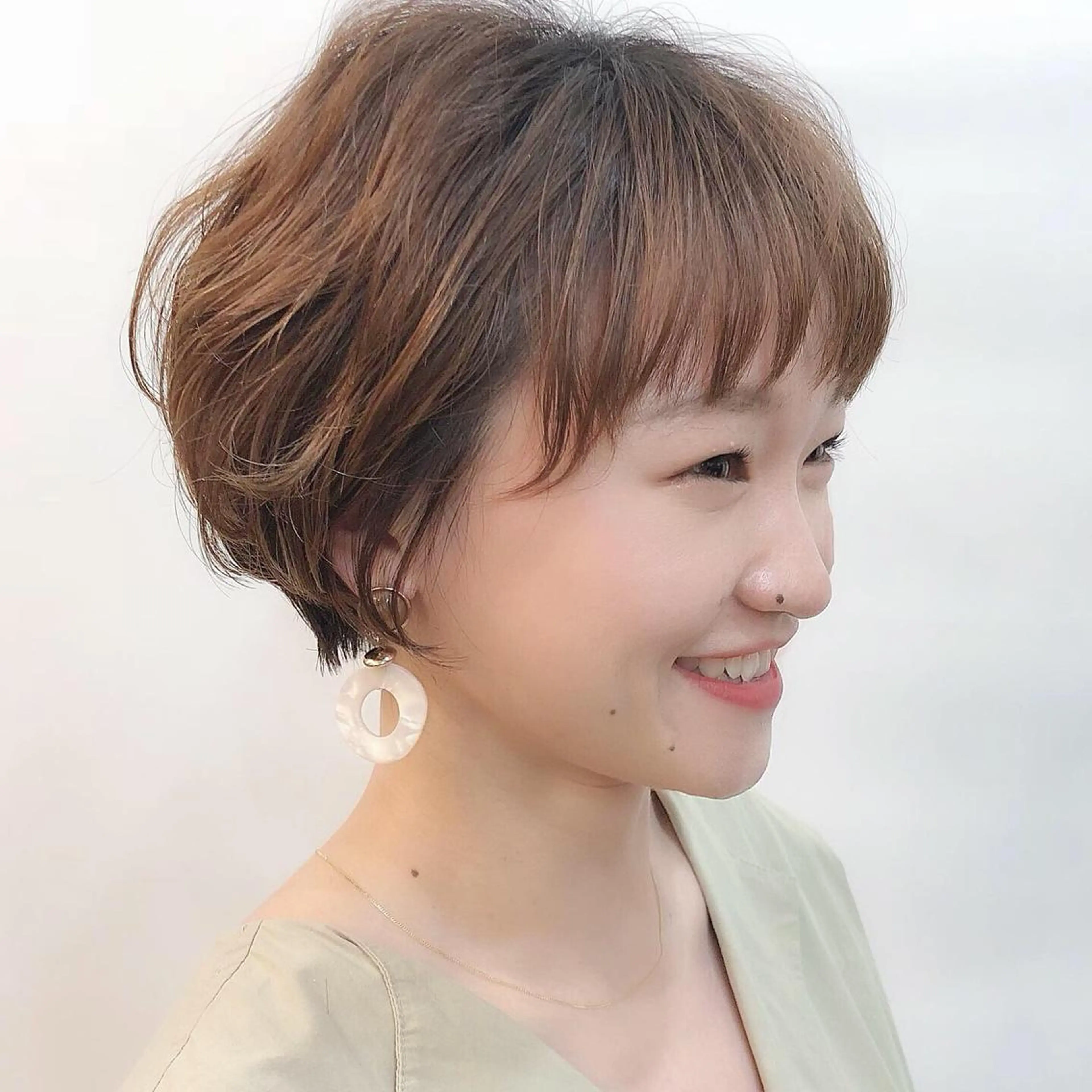 ショート muku所属・山野 稚奈のヘアスタイル
