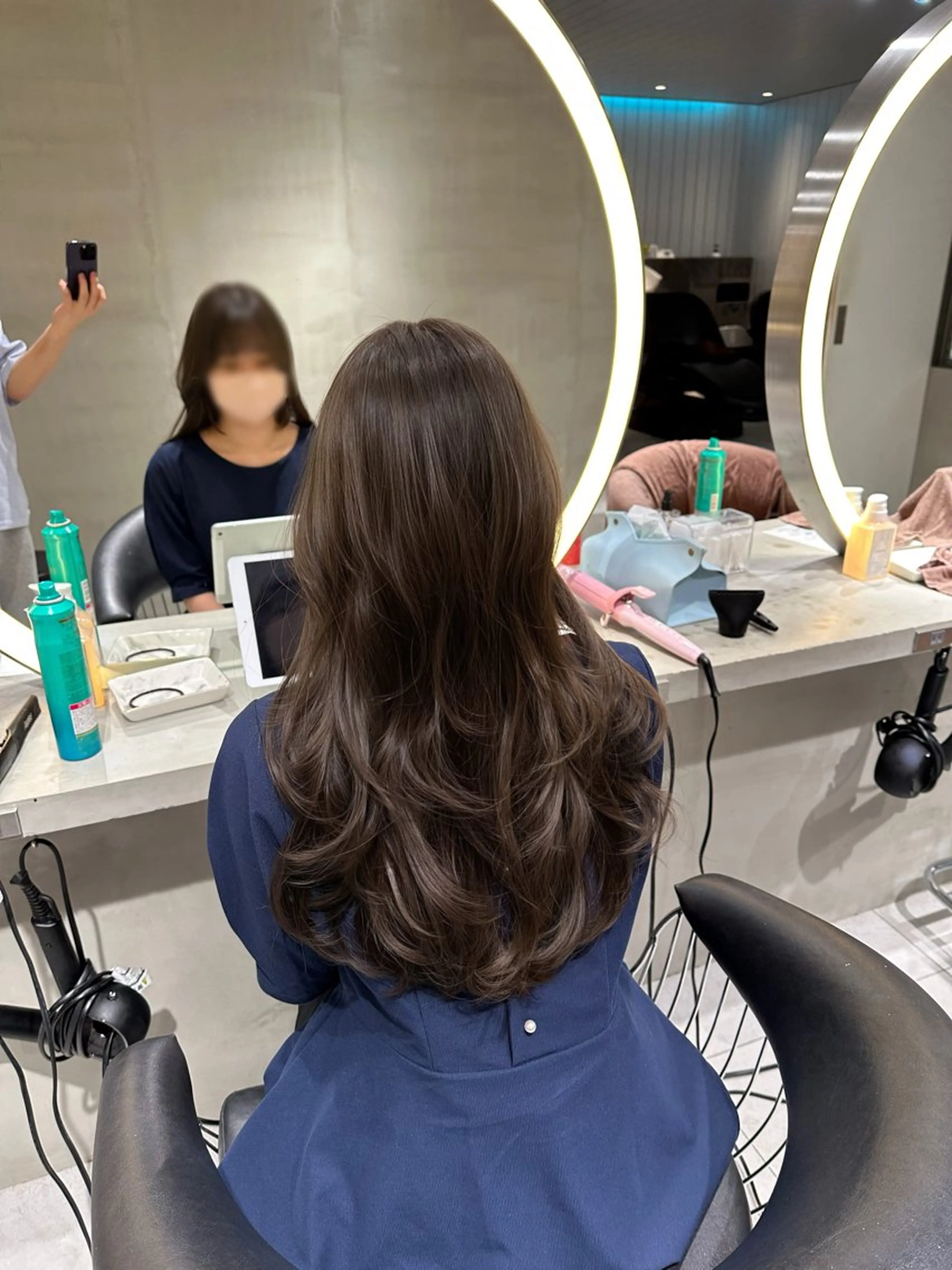 ミディアム ヘアカラー コウスケ/ lond uluのヘアスタイル