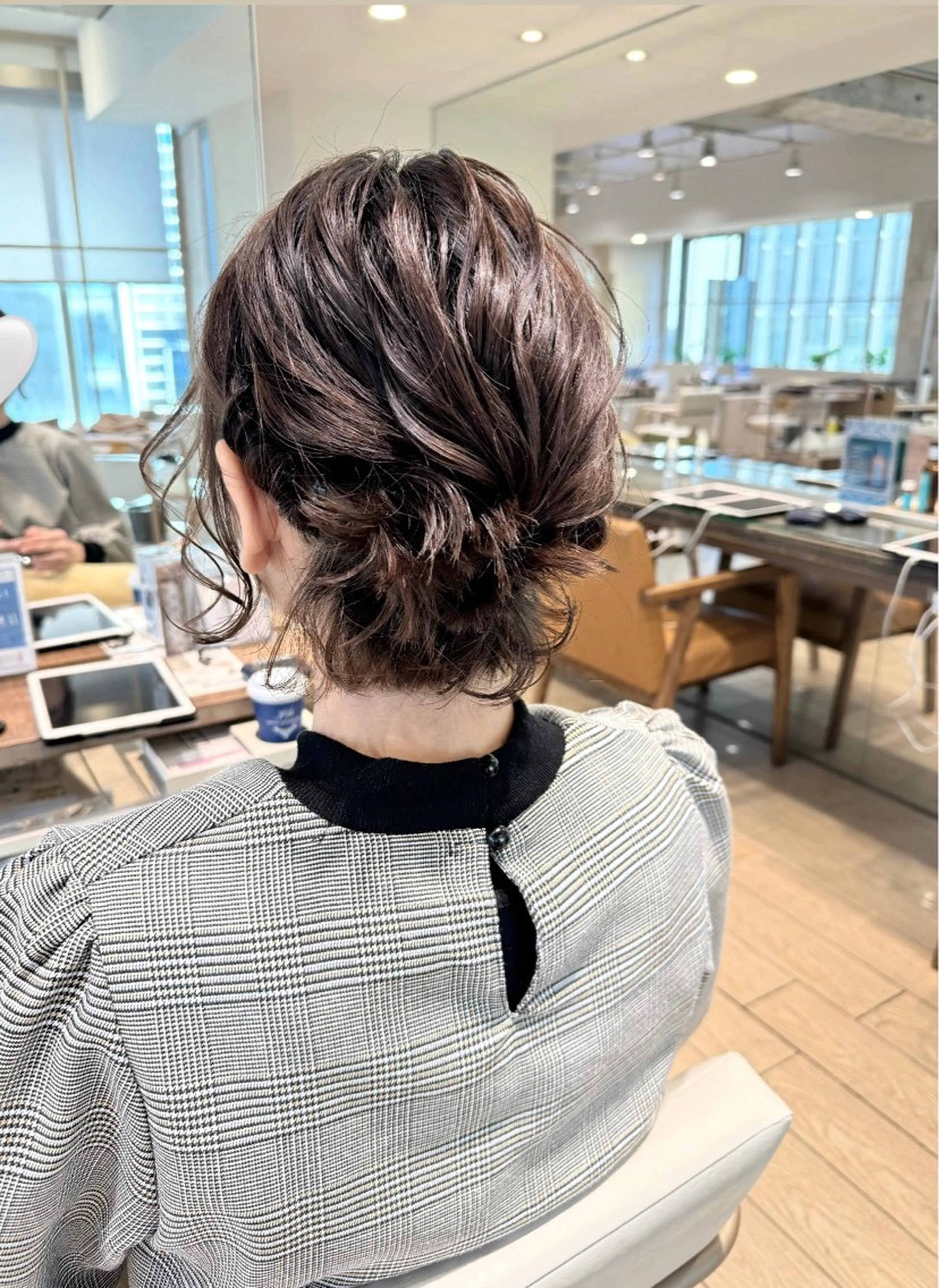 ヘアアレンジ ボブ yuki/表参道/ ゆるふわアレンジ𐙚のヘアスタイル